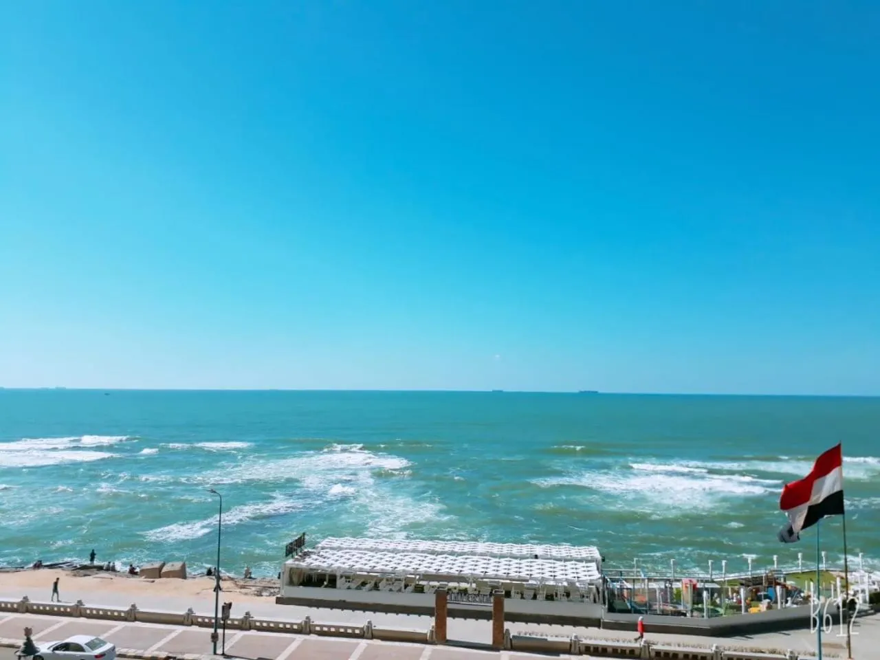 Beach in Royal Crown Hotel عائلات مصرية فقط Egyptian Families only