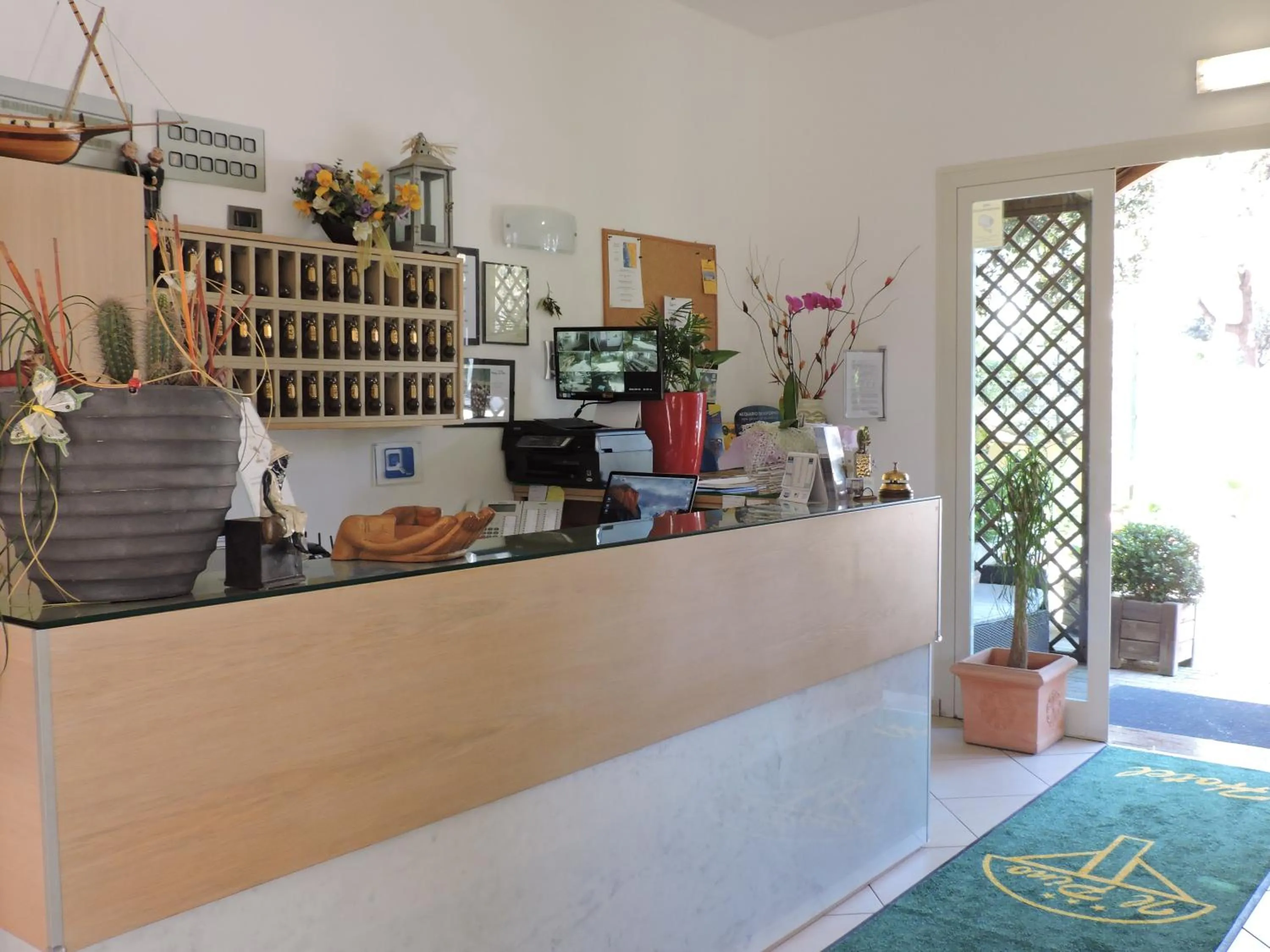 Lobby or reception in Hotel Il Pino