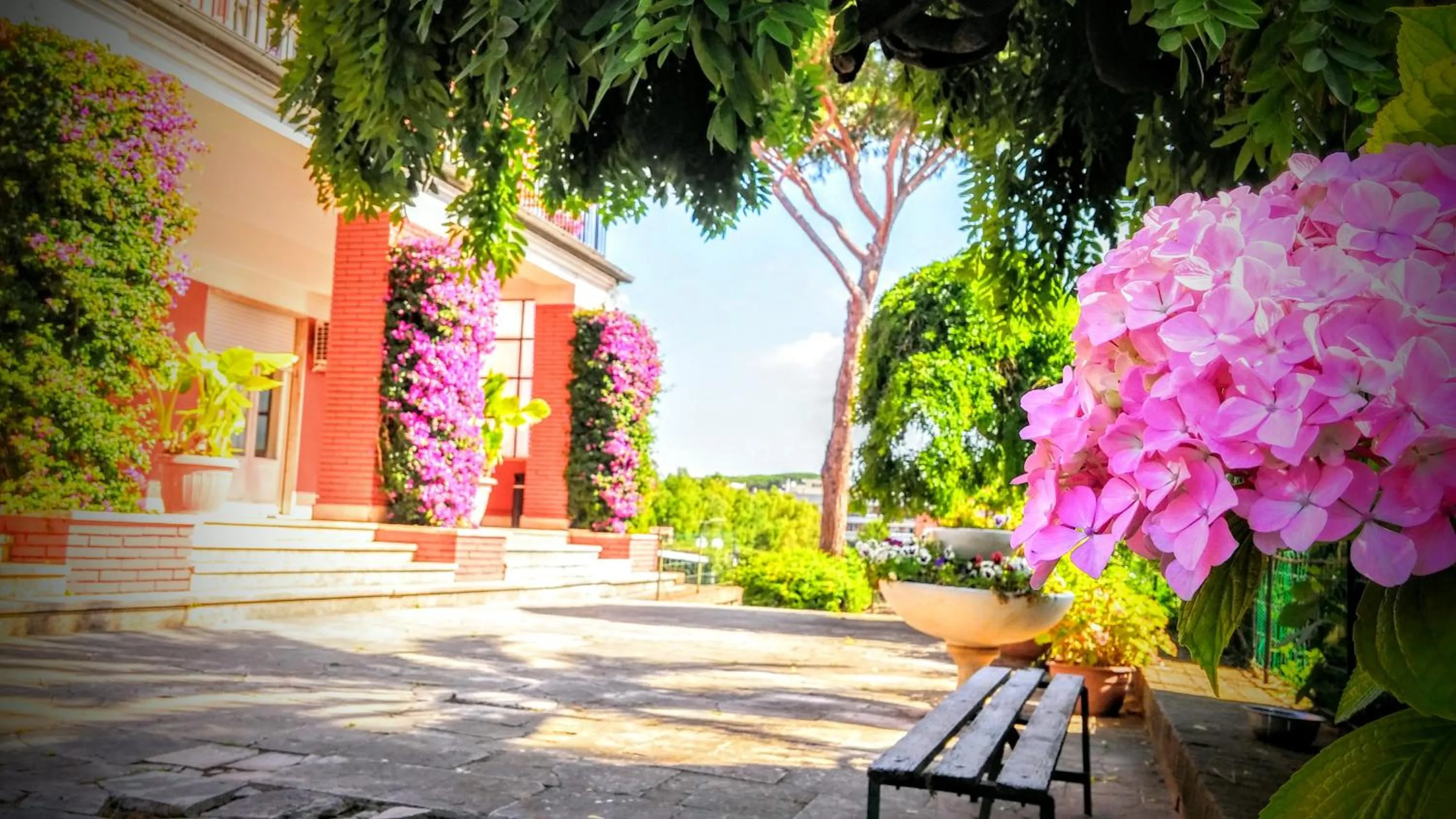 Garden in Residenza Campus Roma