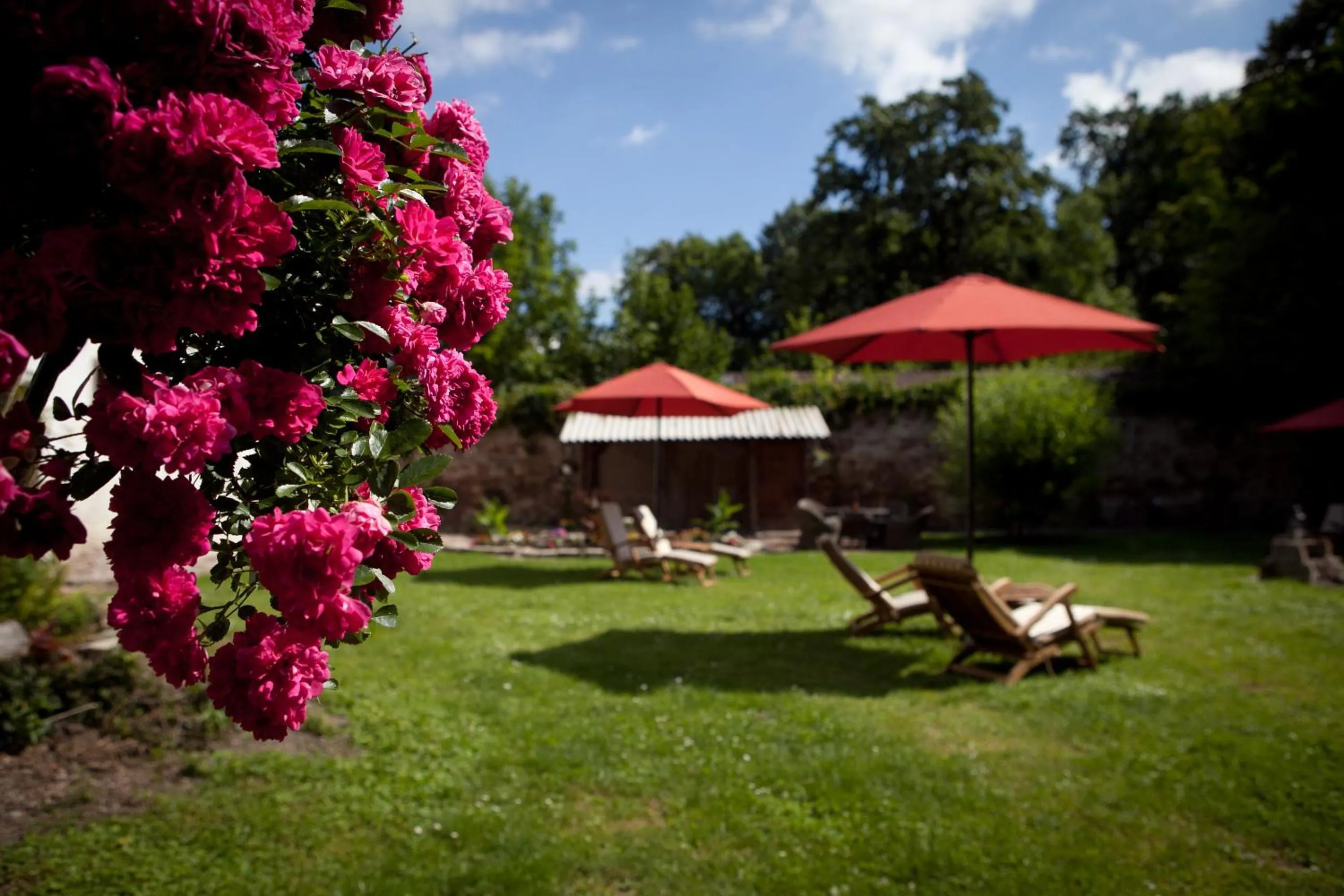 Balcony/Terrace in Château de Pourtalès