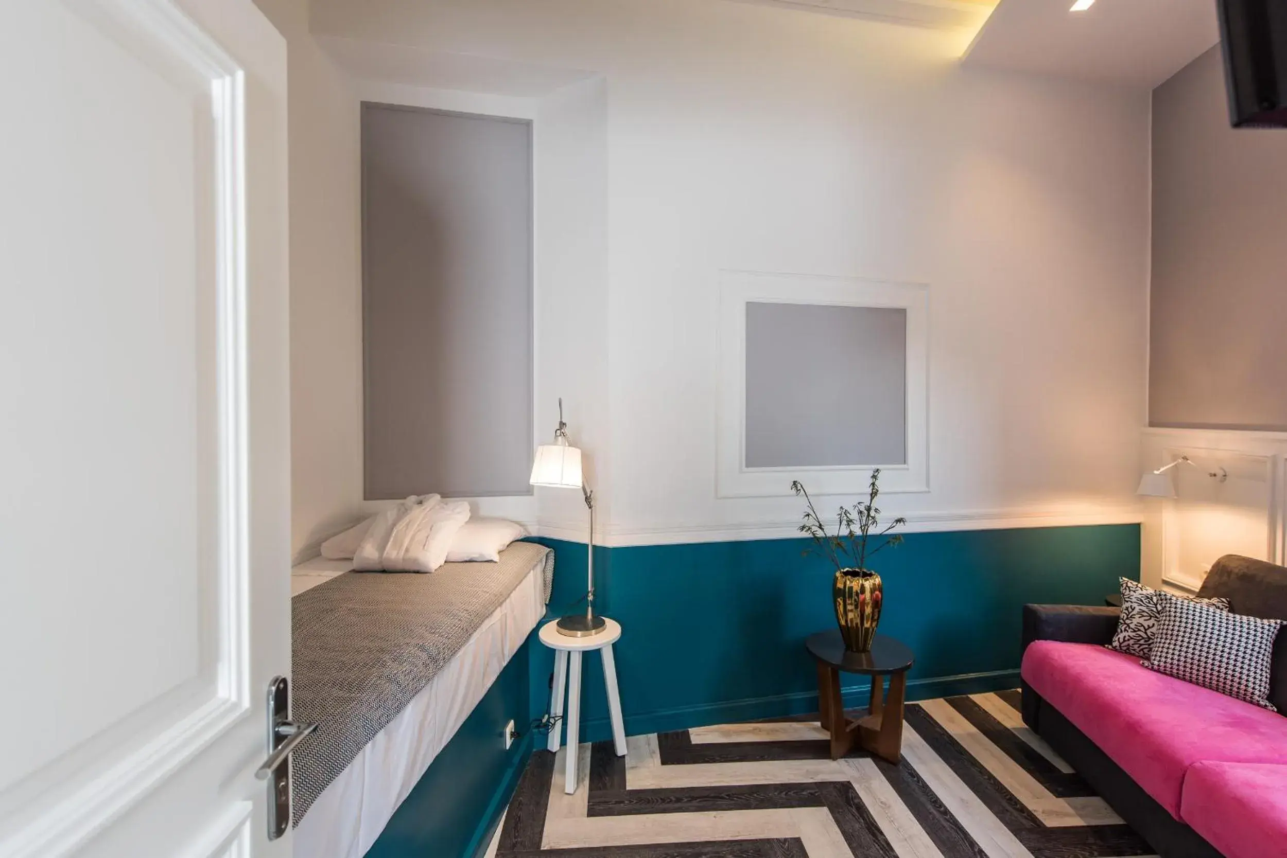 Living room, Bed in Elia Portou Due Living room, Bed in Elia Portou Due