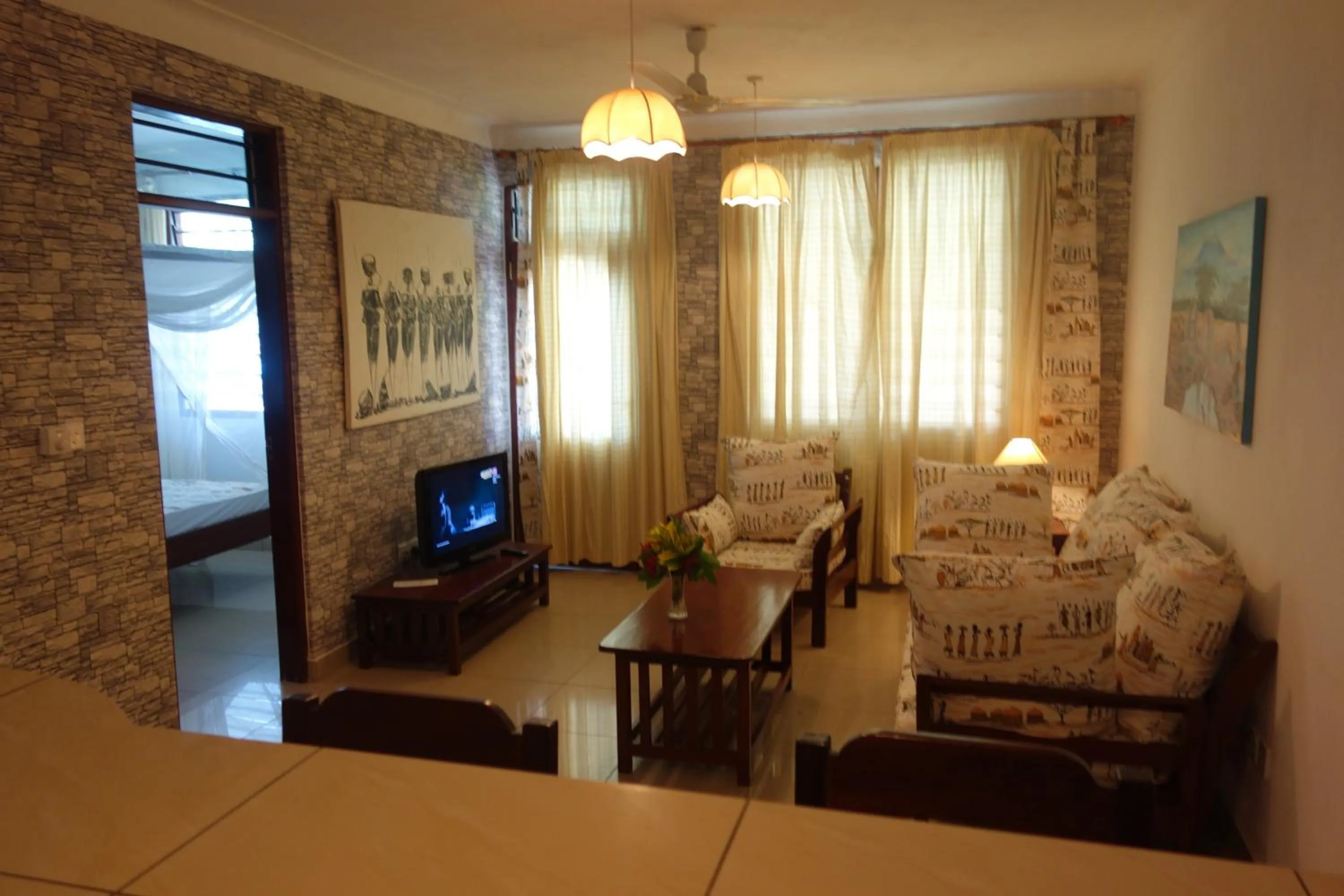 Living room in Morning Star Diani