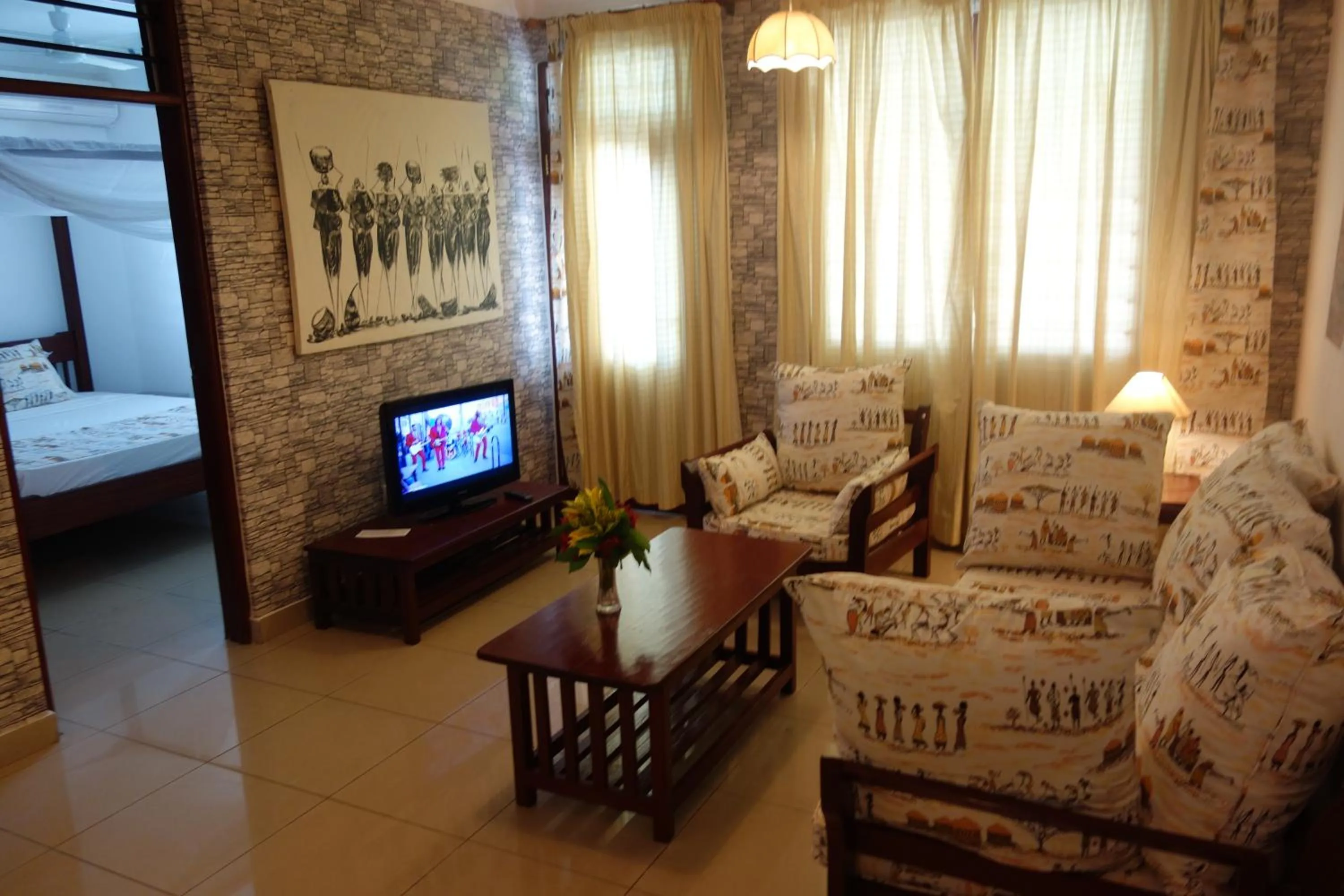 Living room in Morning Star Diani