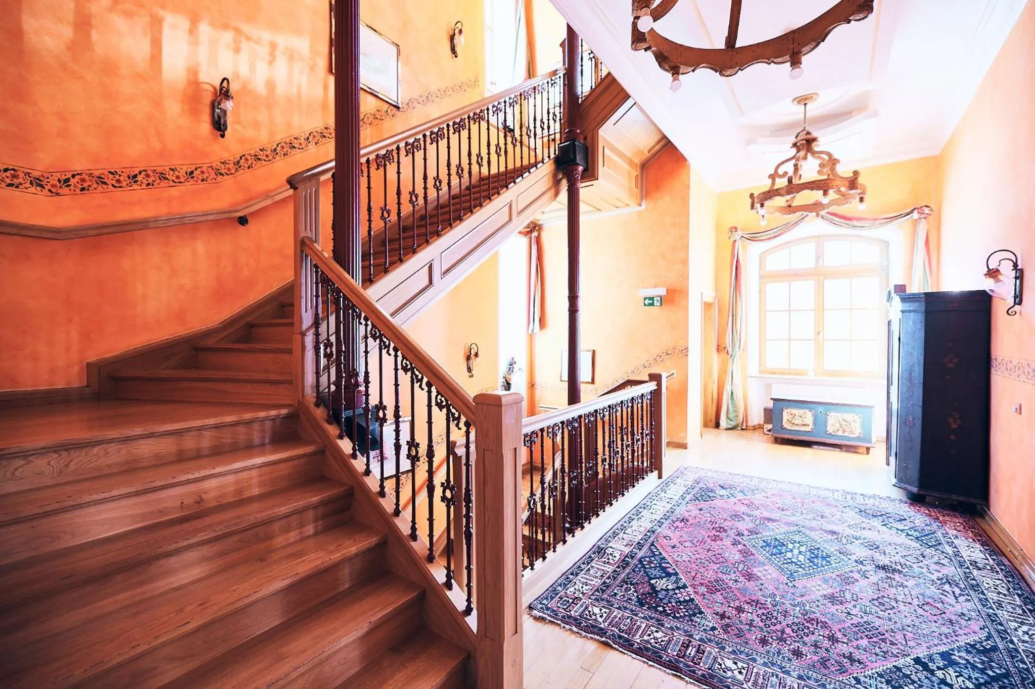 Bed in Hotel & Restaurant Waldschloss