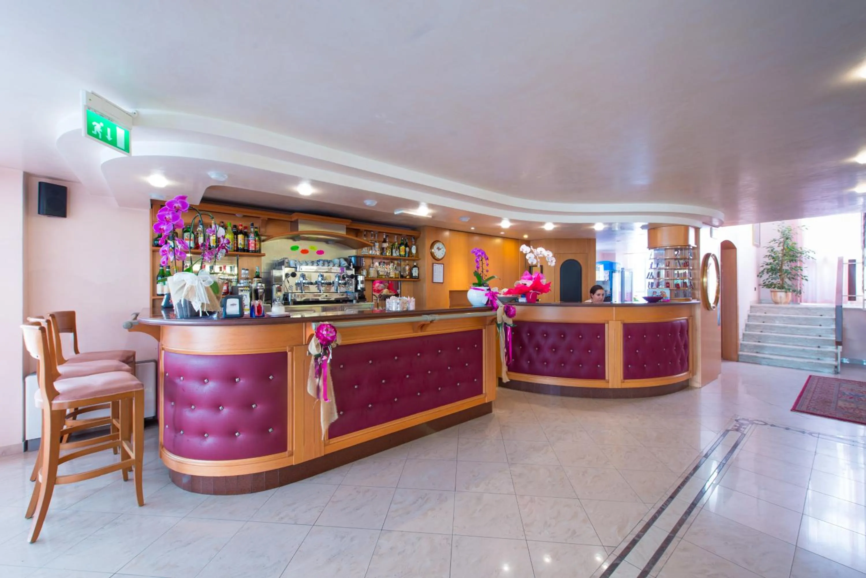 Lobby or reception in Hotel Faber