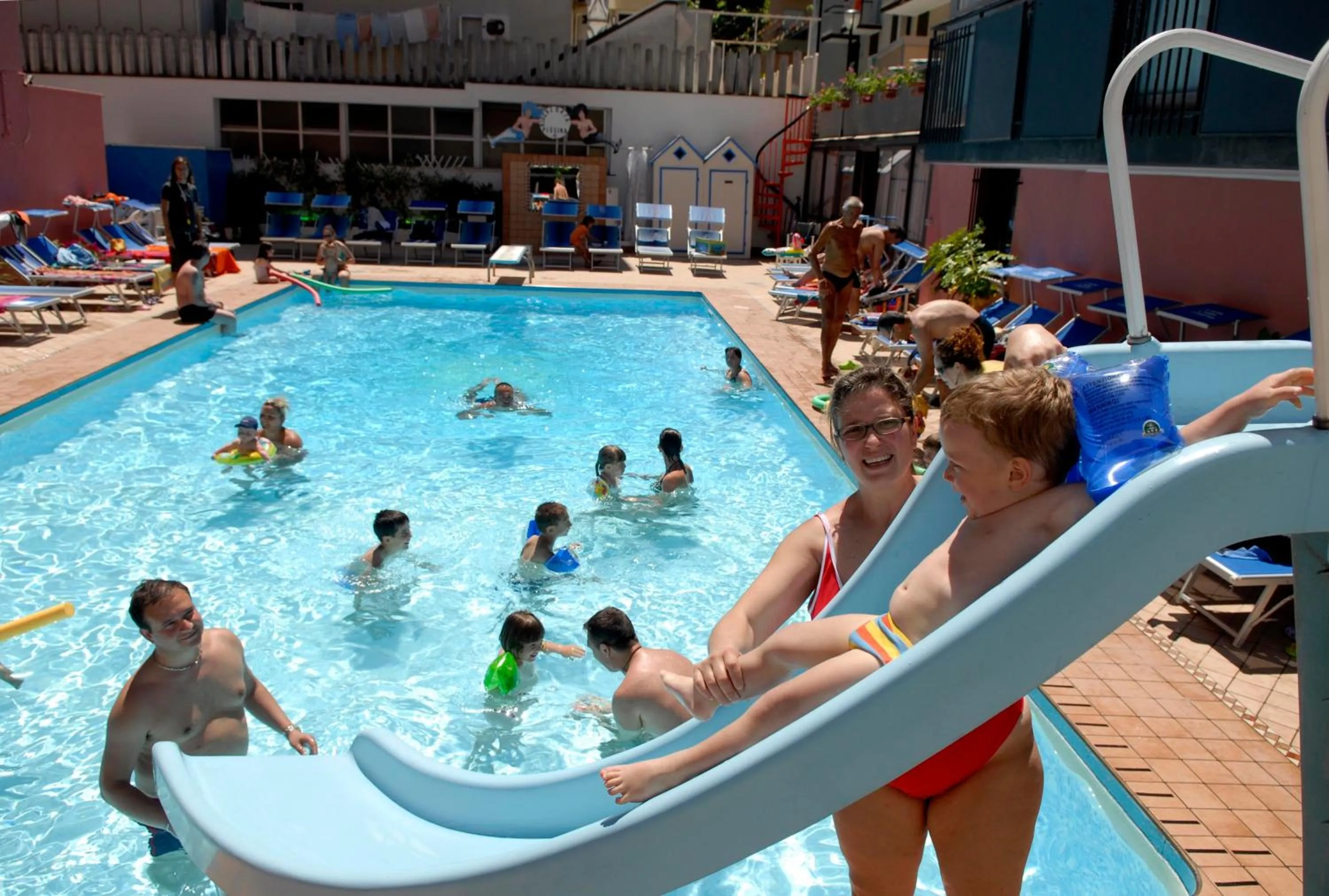Swimming pool in Hotel Faber