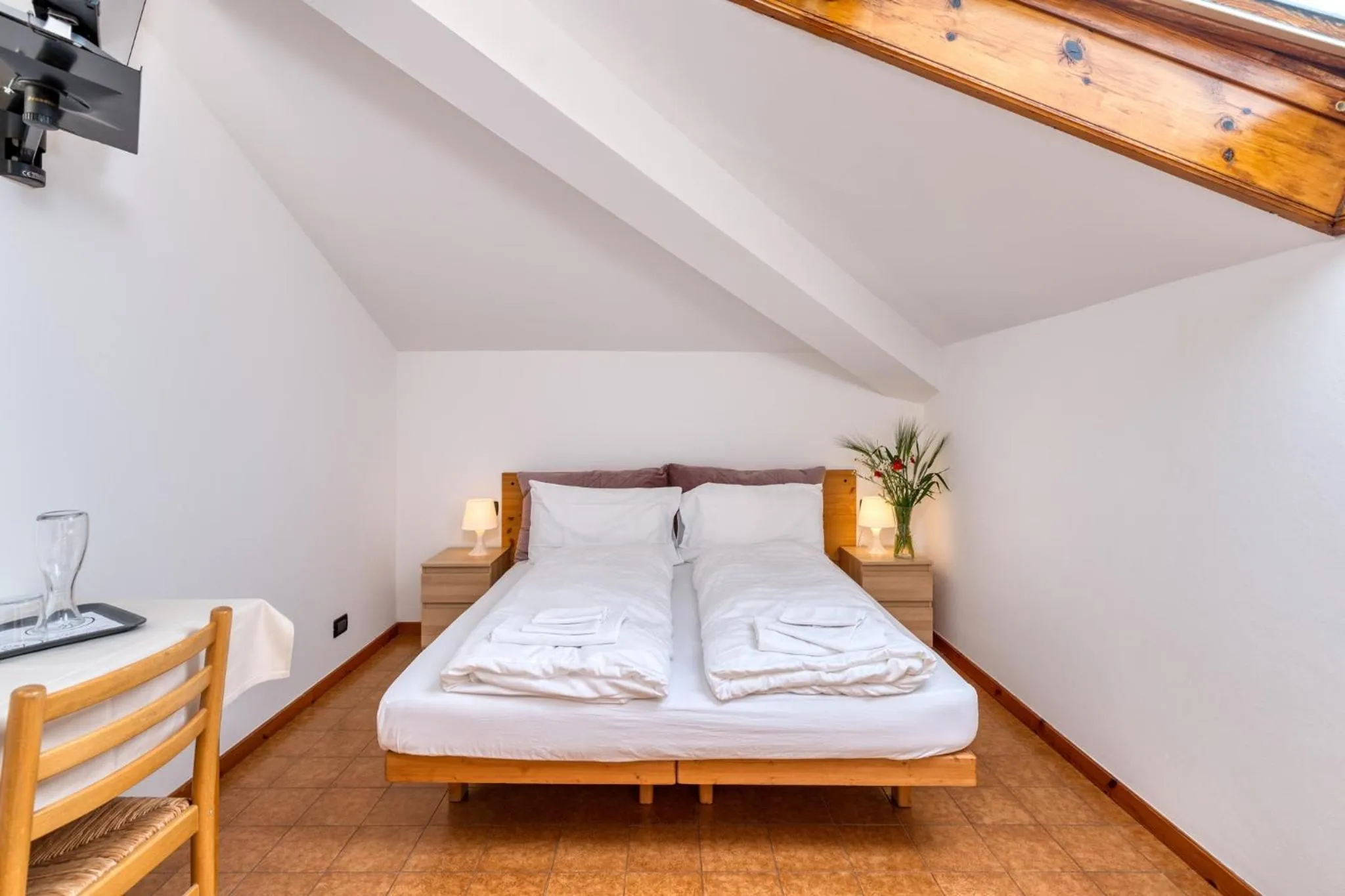 Bed in Hotel Martinelli