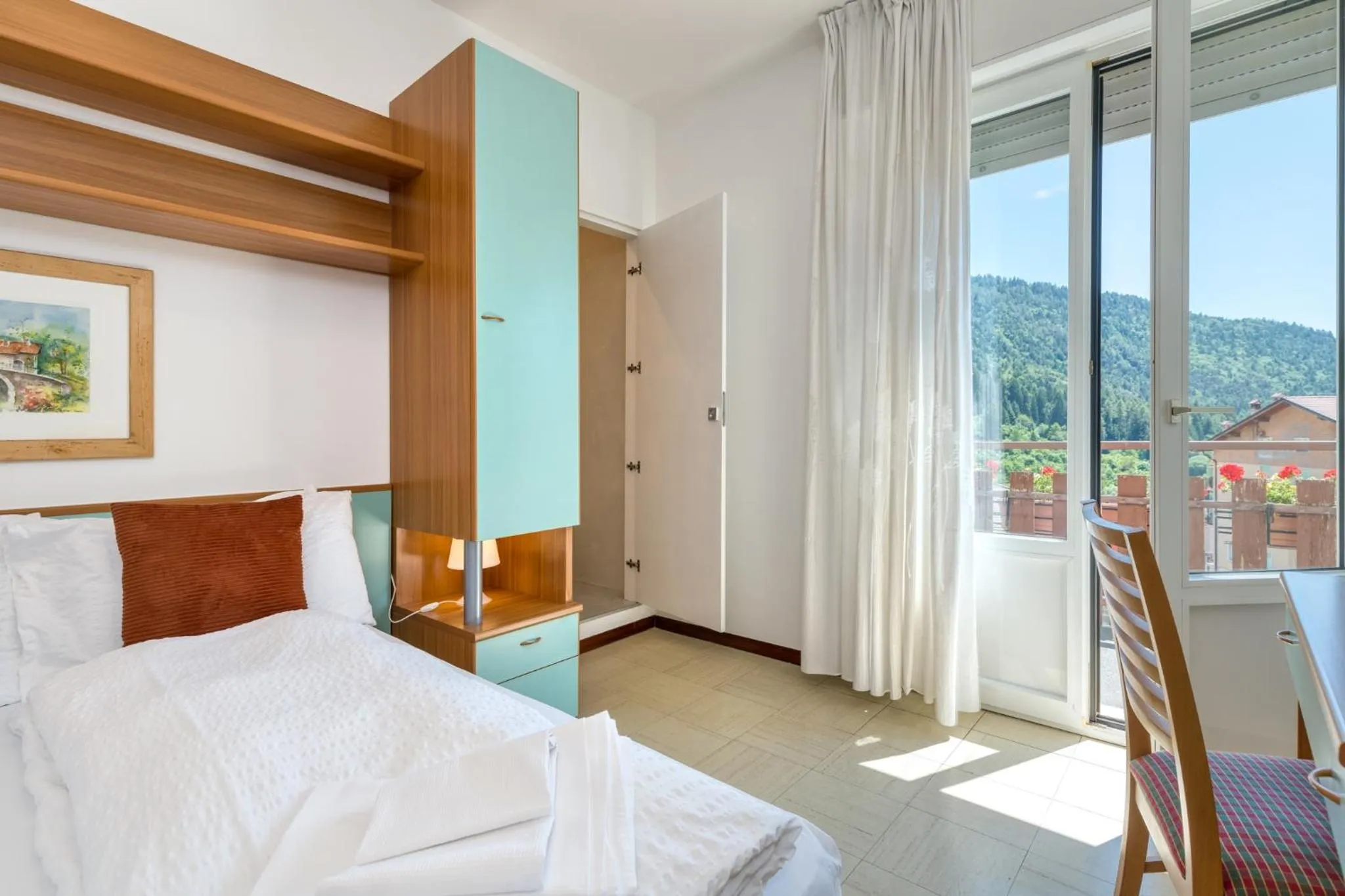 Bed in Hotel Martinelli