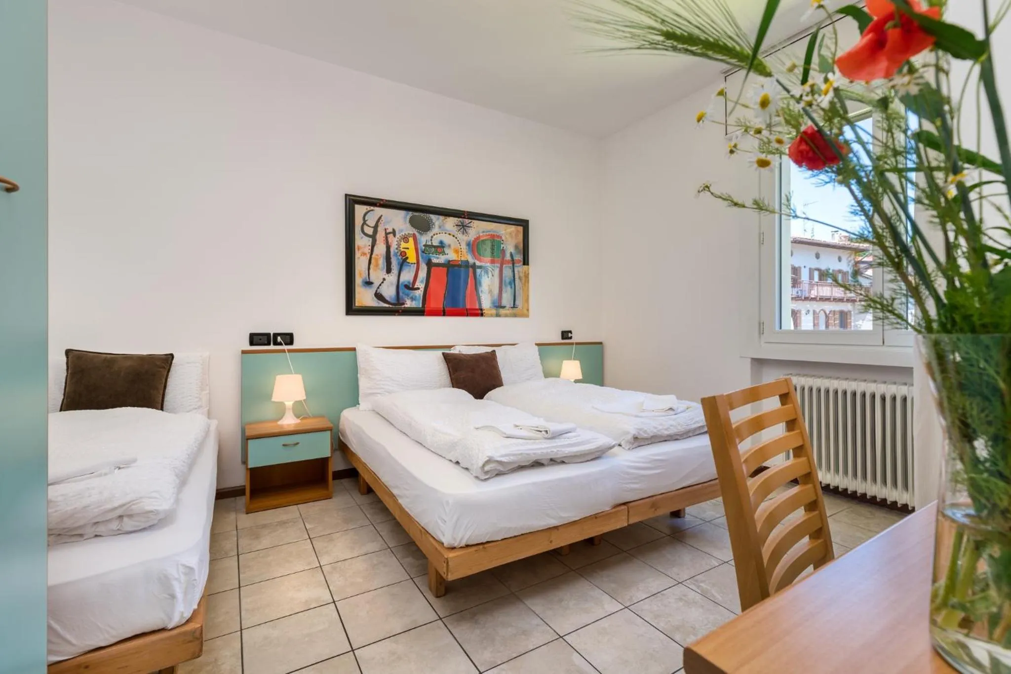 Bed in Hotel Martinelli