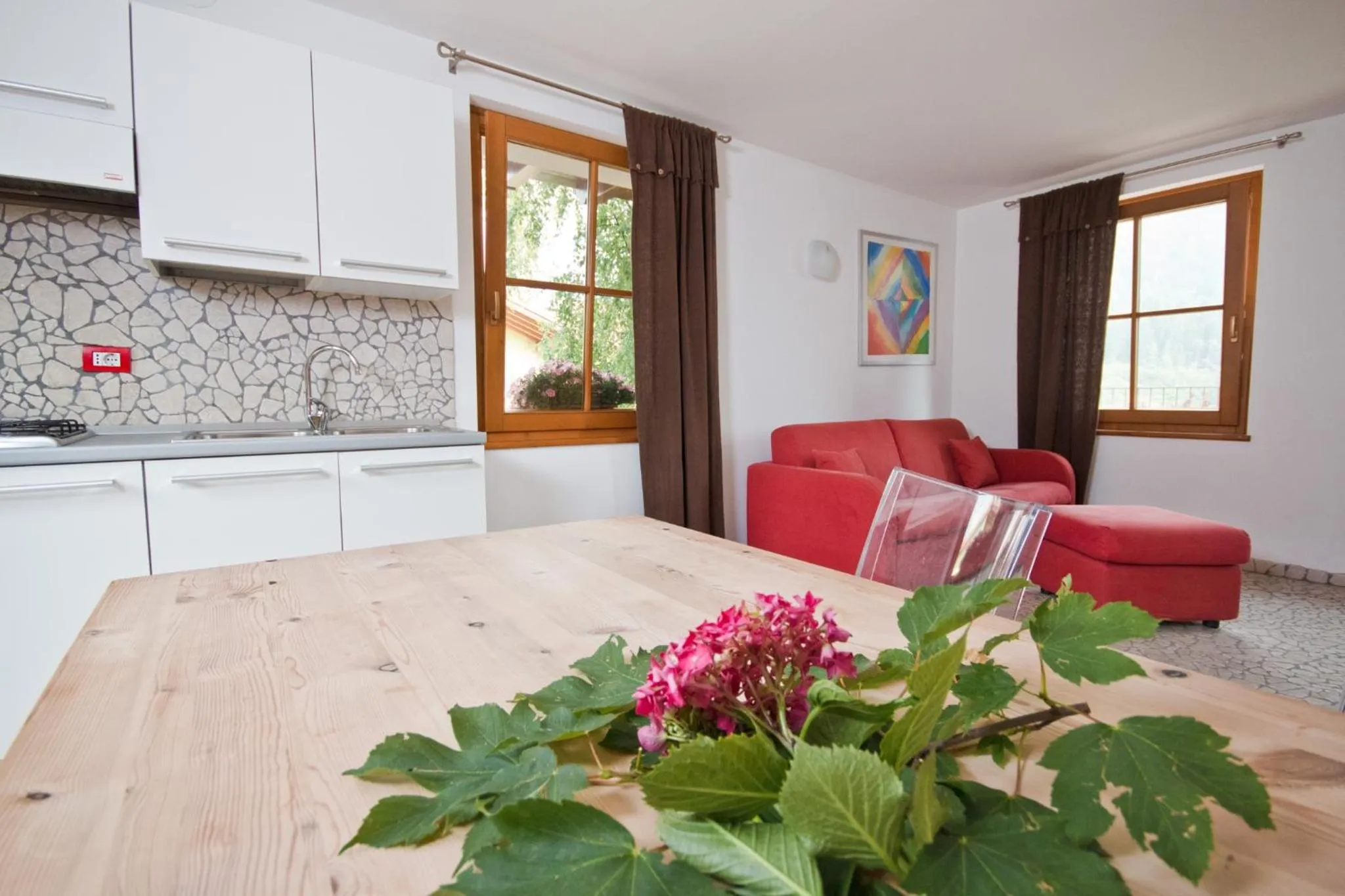 Dining area in Hotel Martinelli