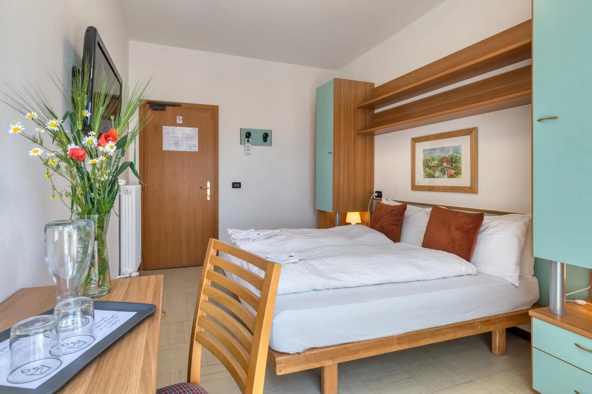 Bedroom, Bed in Hotel Martinelli