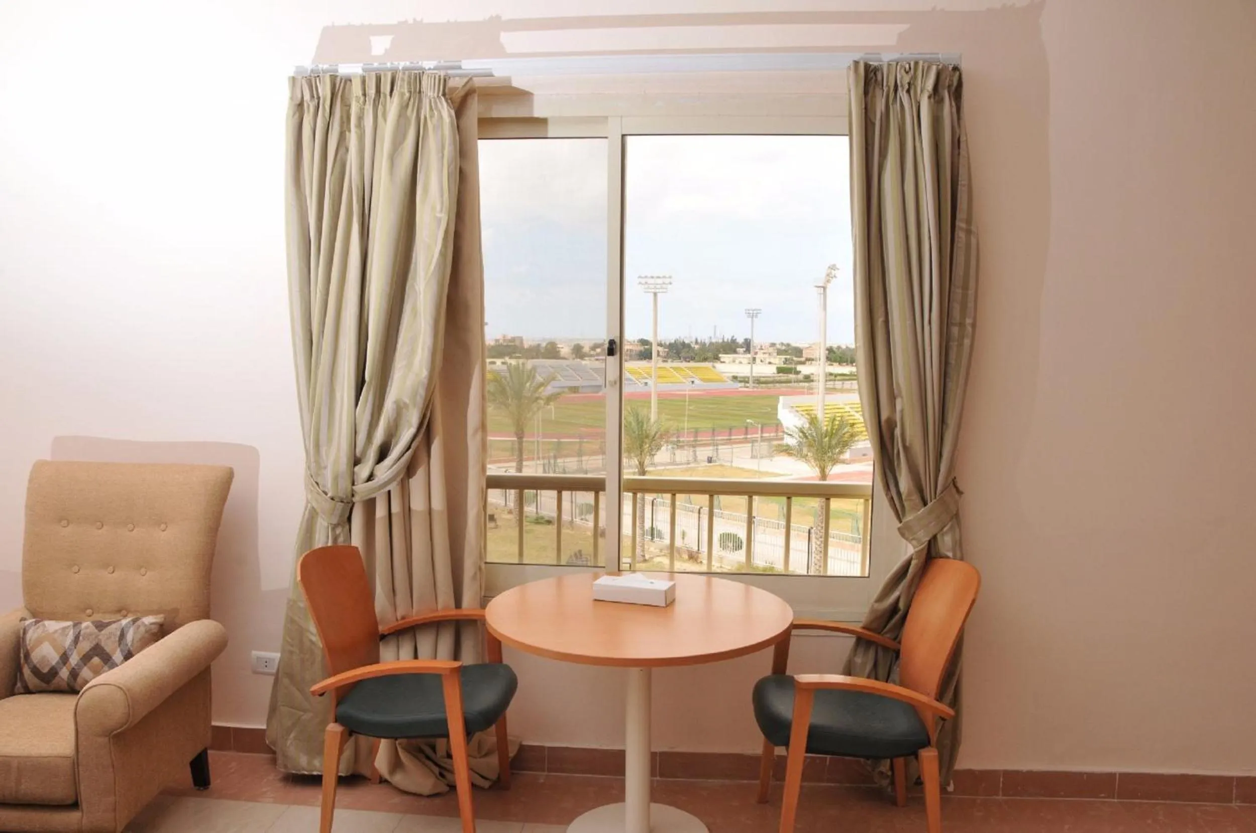 Living room in Tolip Family Club Borg El Arab