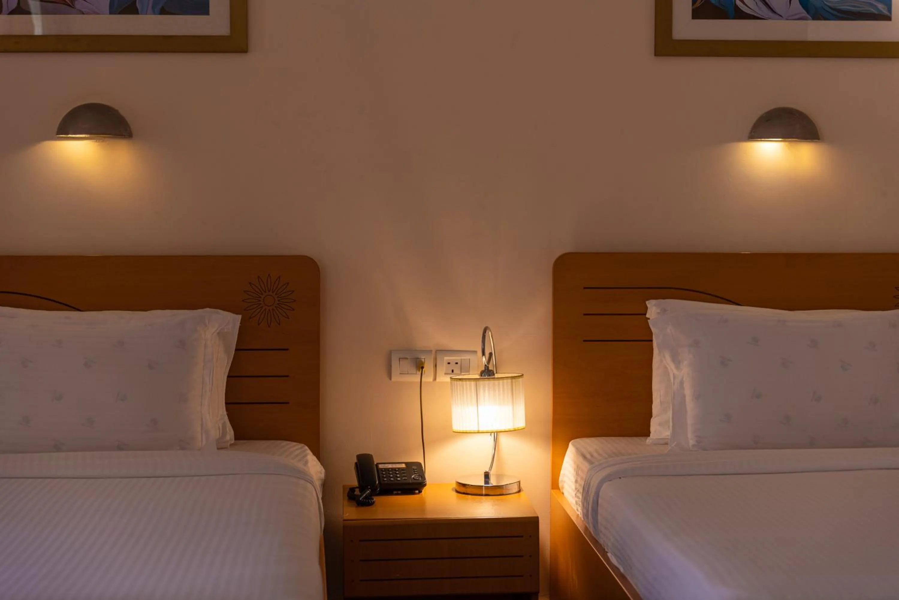 Bed in Tolip Family Club Borg El Arab