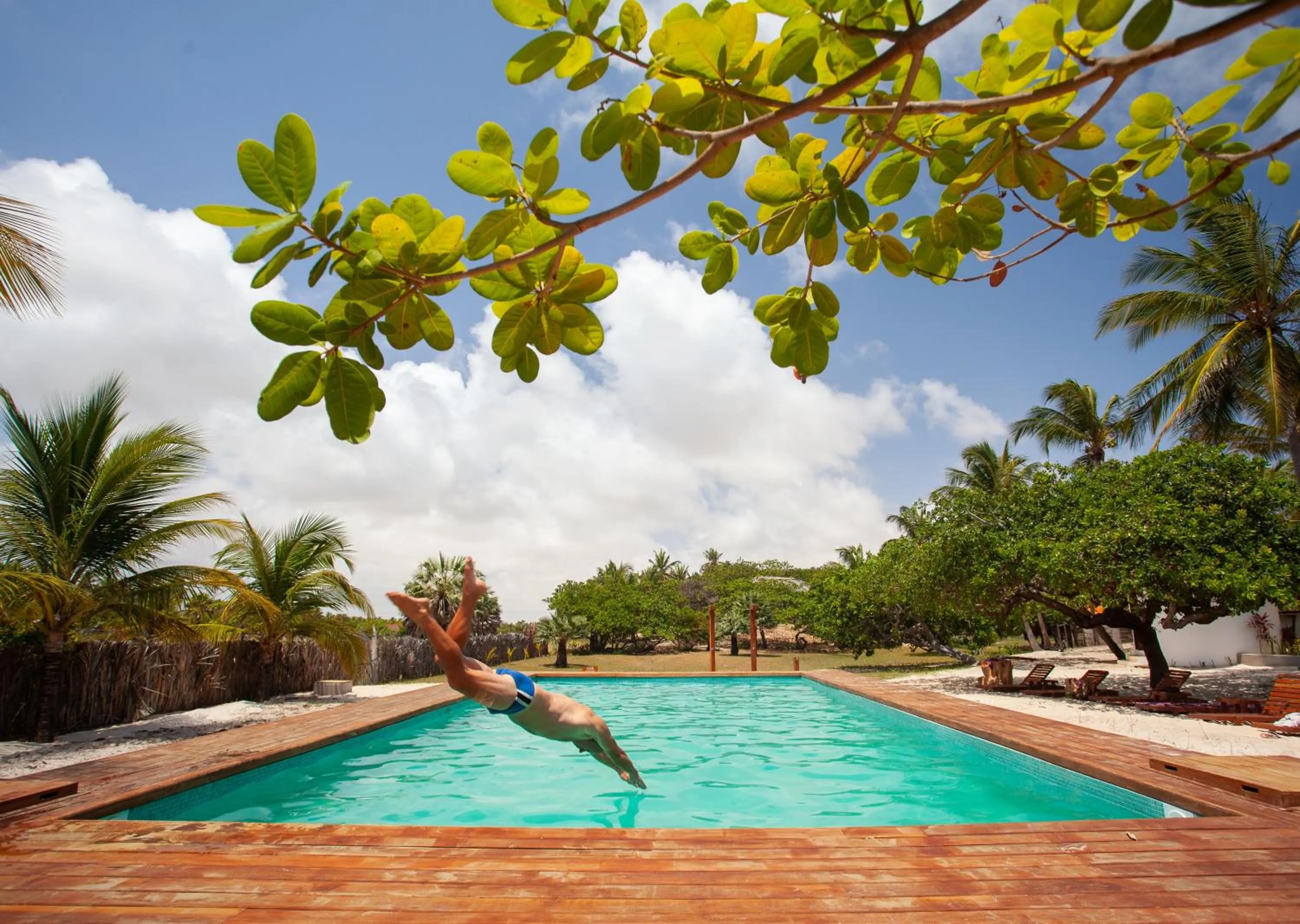 Swimming pool in La Ferme De Georges