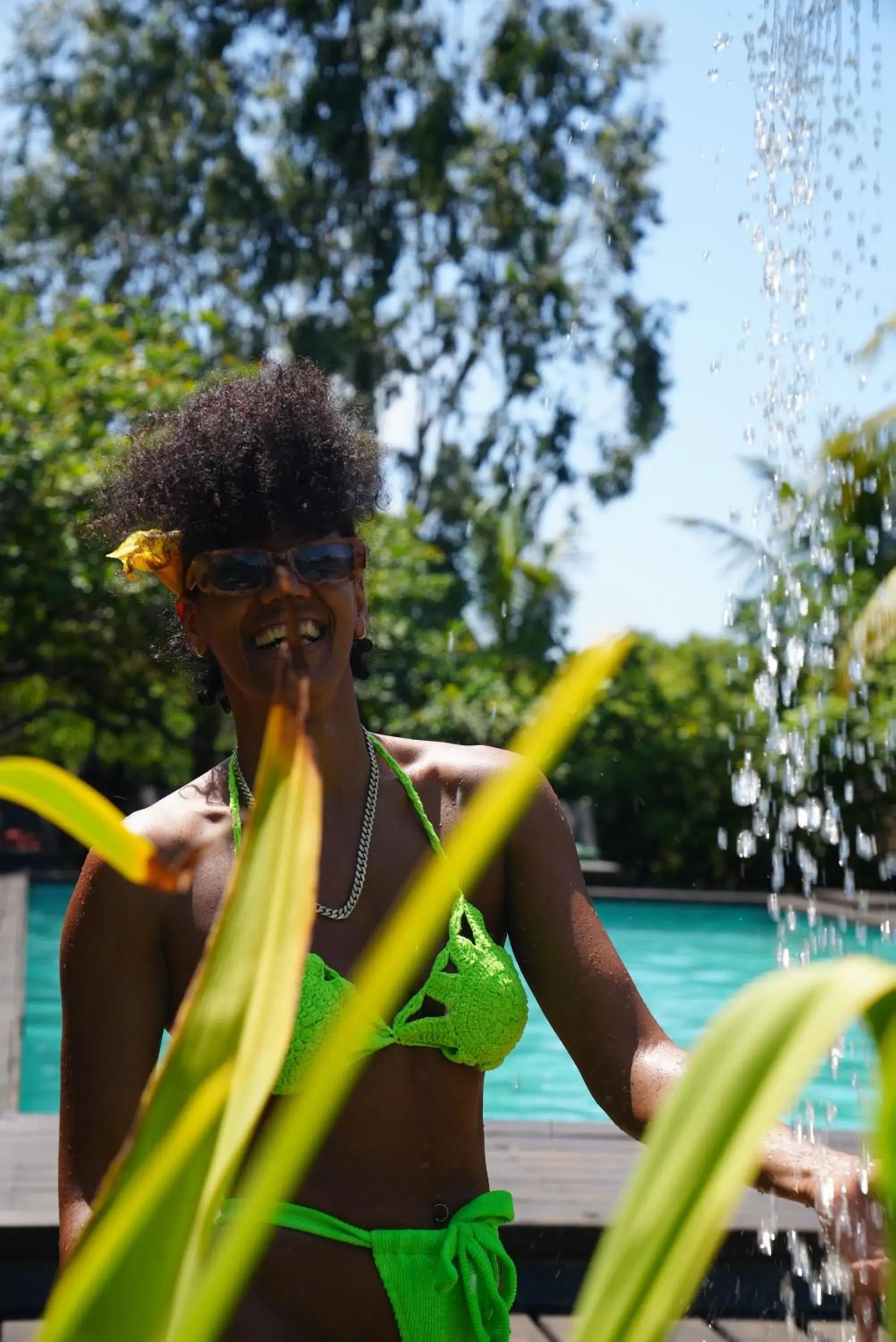 Swimming pool in La Ferme De Georges Swimming pool in La Ferme De Georges
