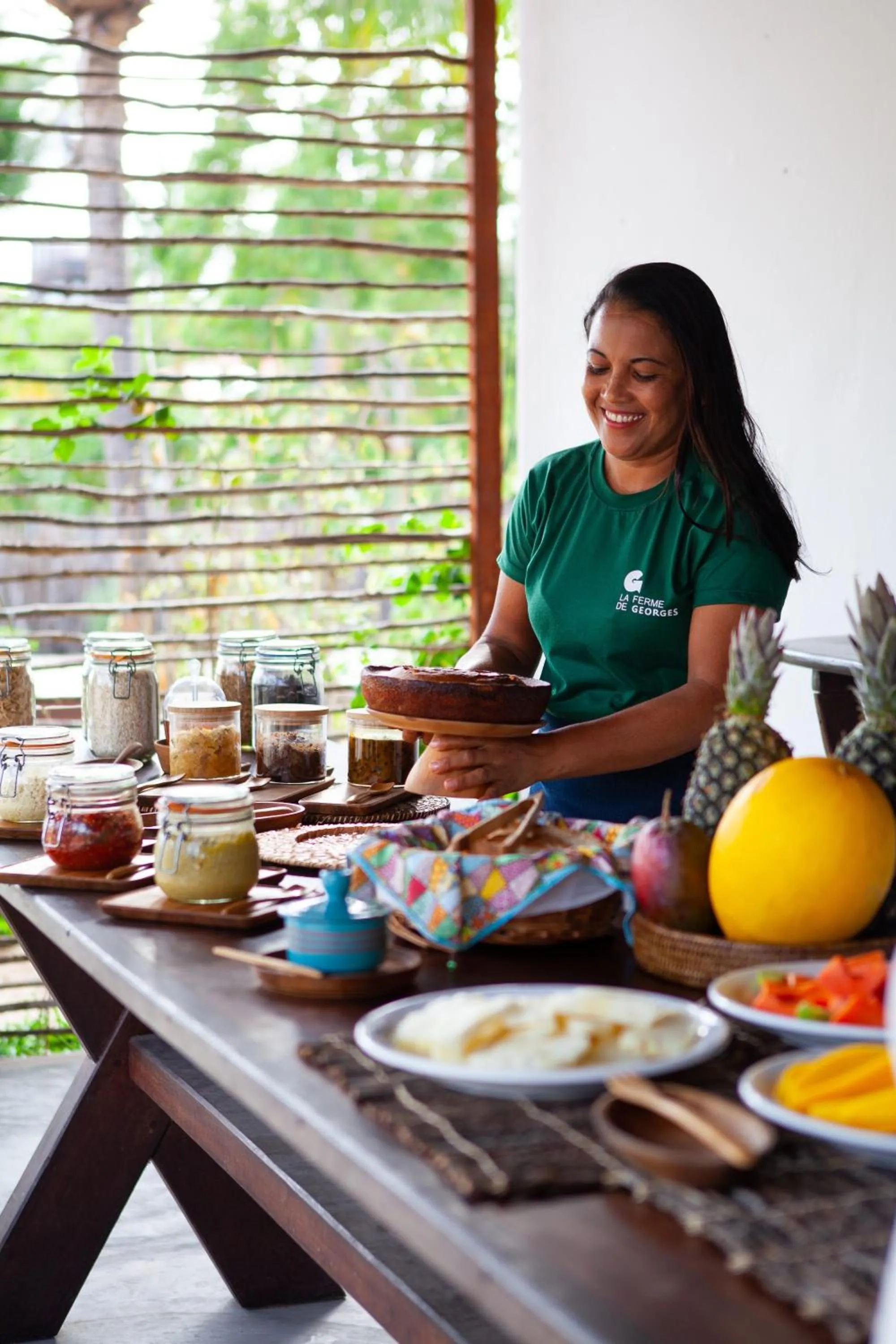 Continental breakfast in La Ferme De Georges