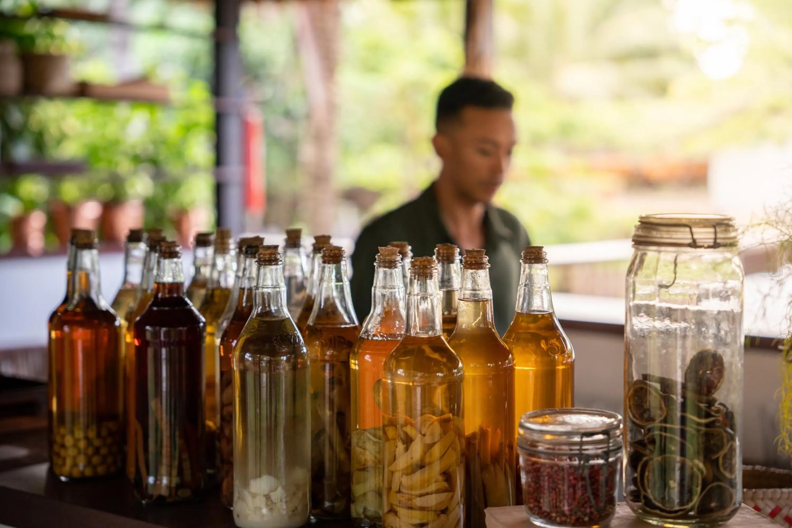 Lounge or bar in La Ferme De Georges