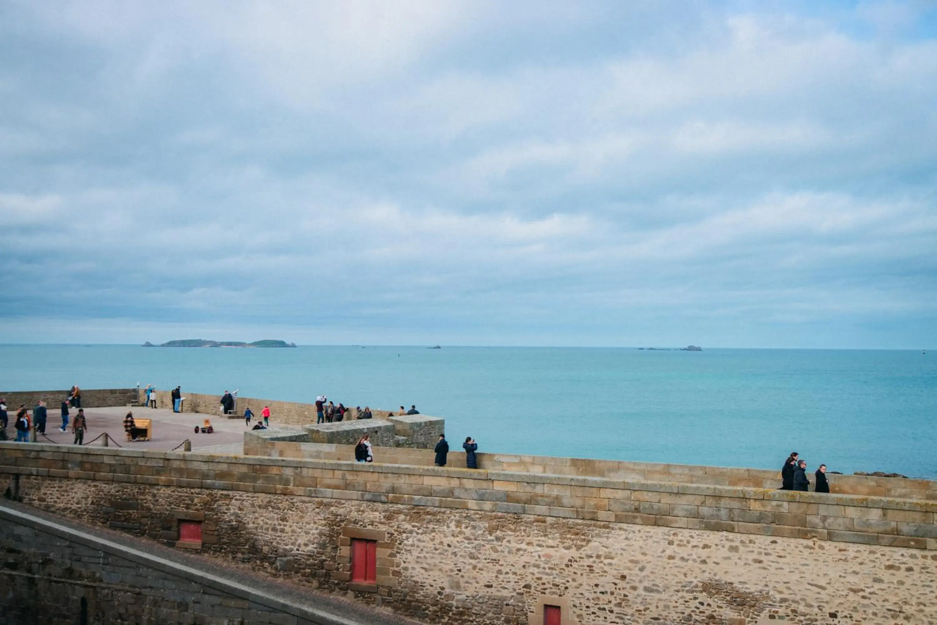 Sea view in Hôtel de la Cité Sea view in Hôtel de la Cité