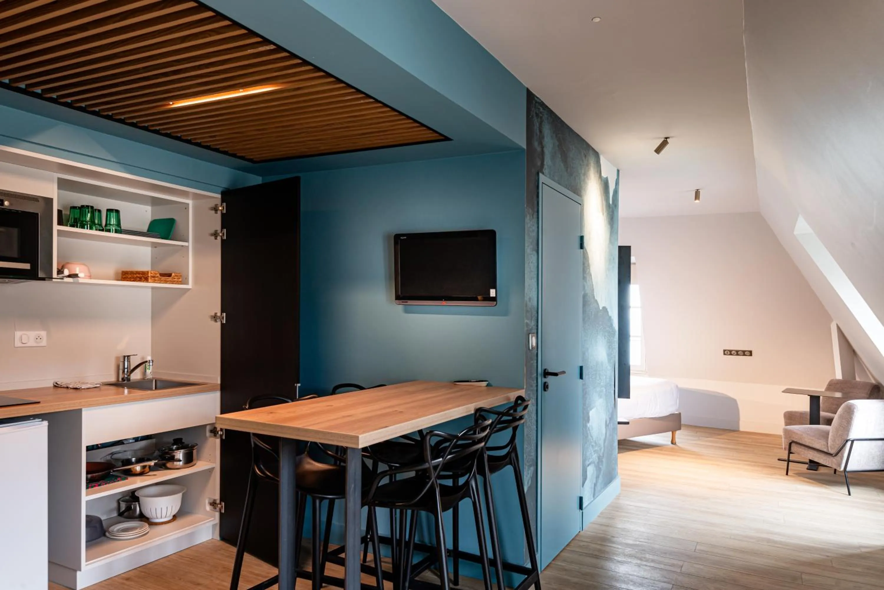 Bedroom in Hôtel de la Cité