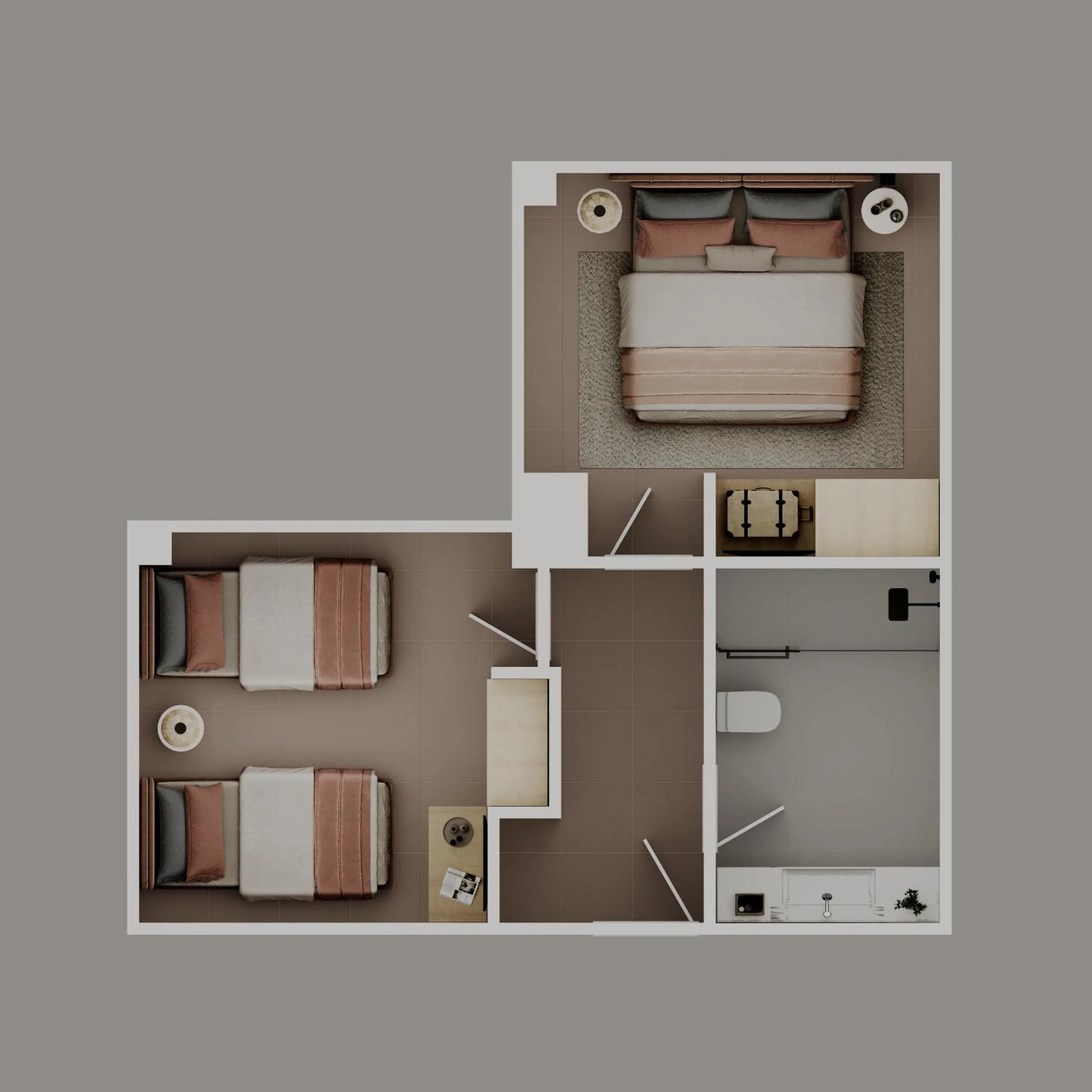 Photo of the whole room in Corendon Hydros Club Kemer