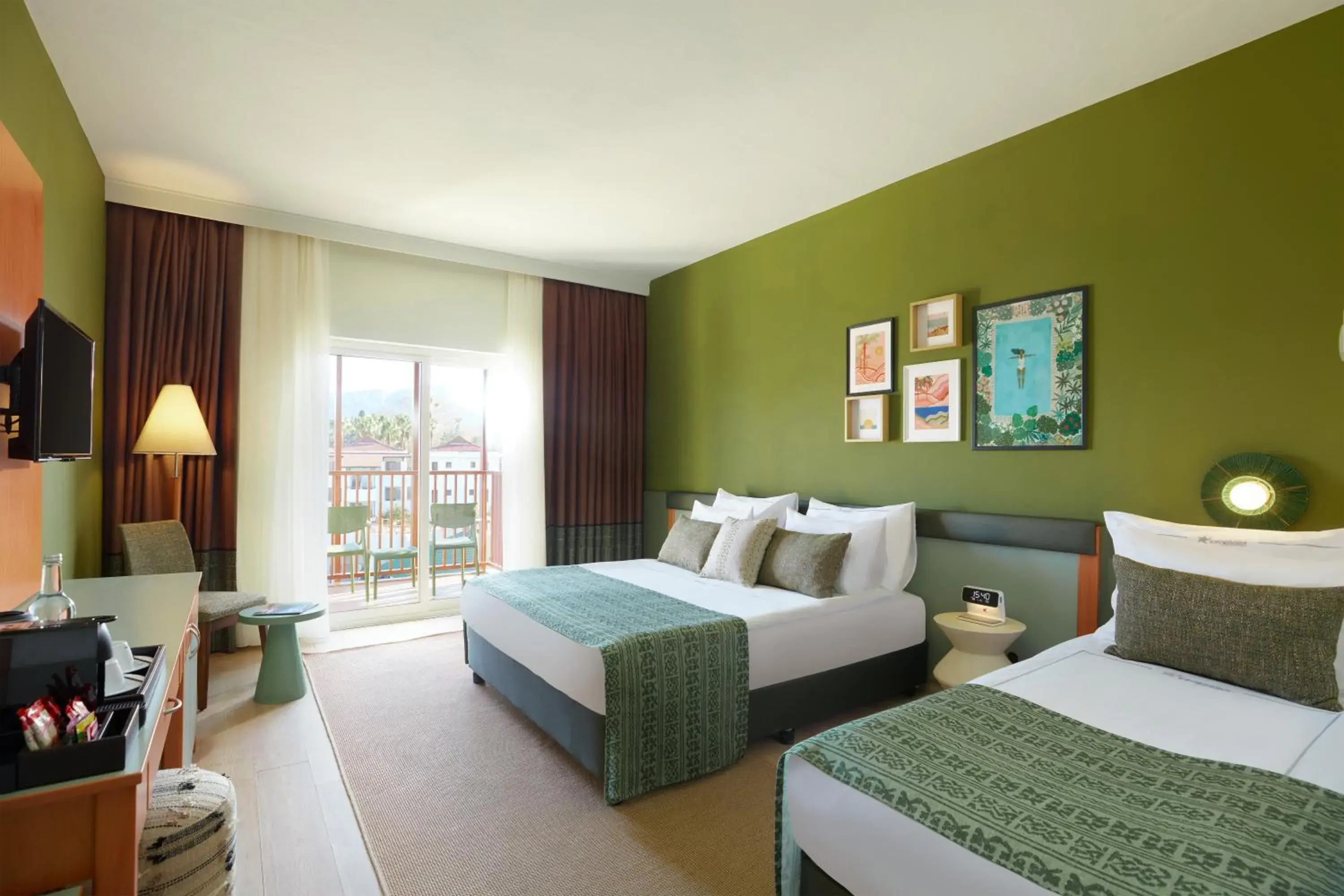 Triple Room with Balcony in Corendon Hydros Club Kemer Triple Room with Balcony in Corendon Hydros Club Kemer