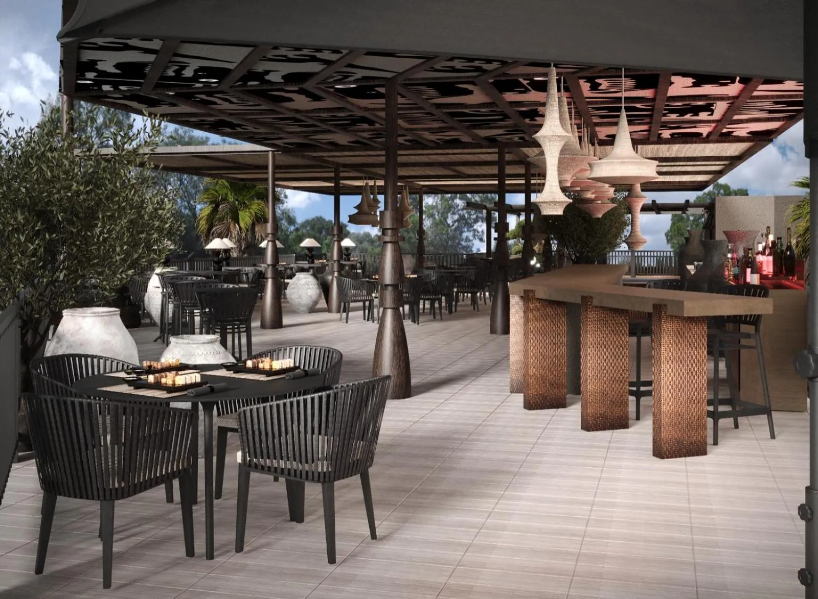 Patio in Corendon Hydros Club Kemer