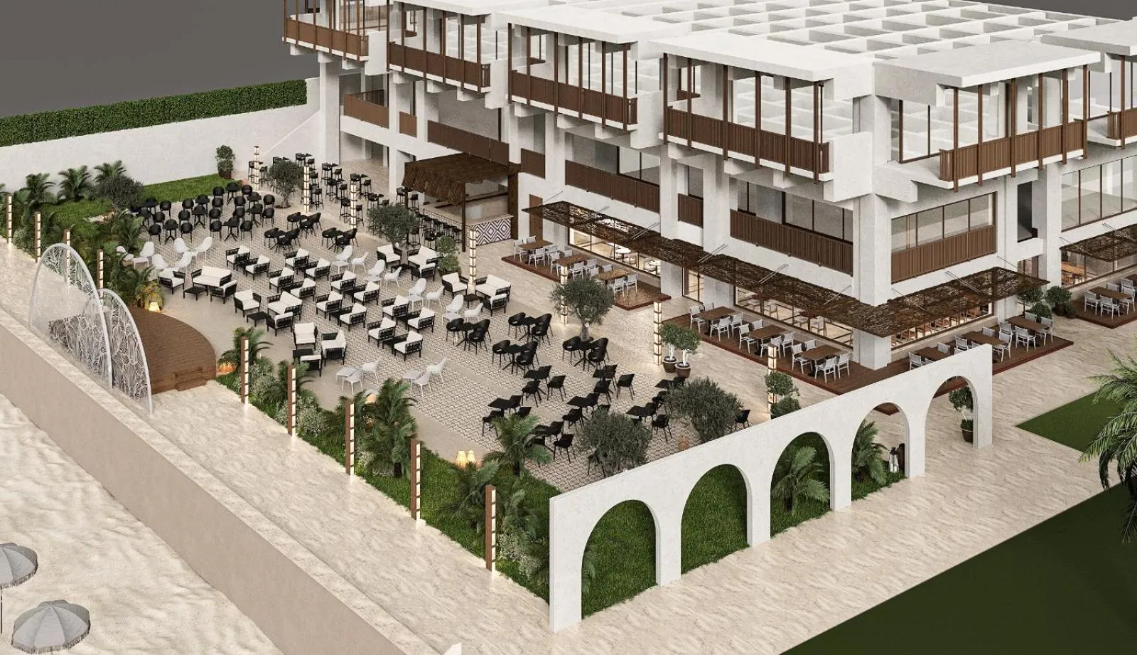 Property building in Corendon Hydros Club Kemer