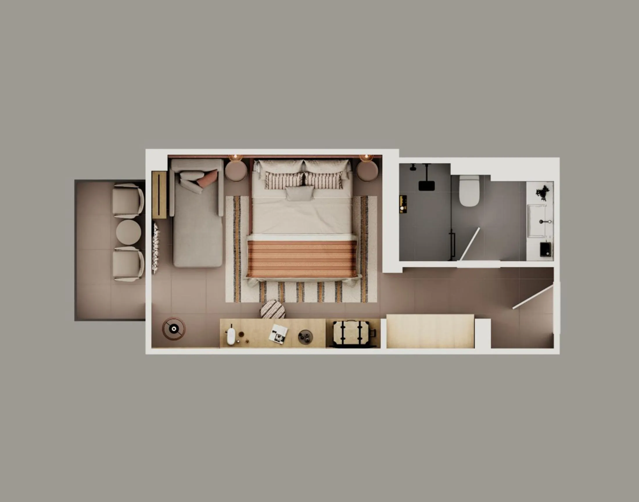 Photo of the whole room in Corendon Hydros Club Kemer