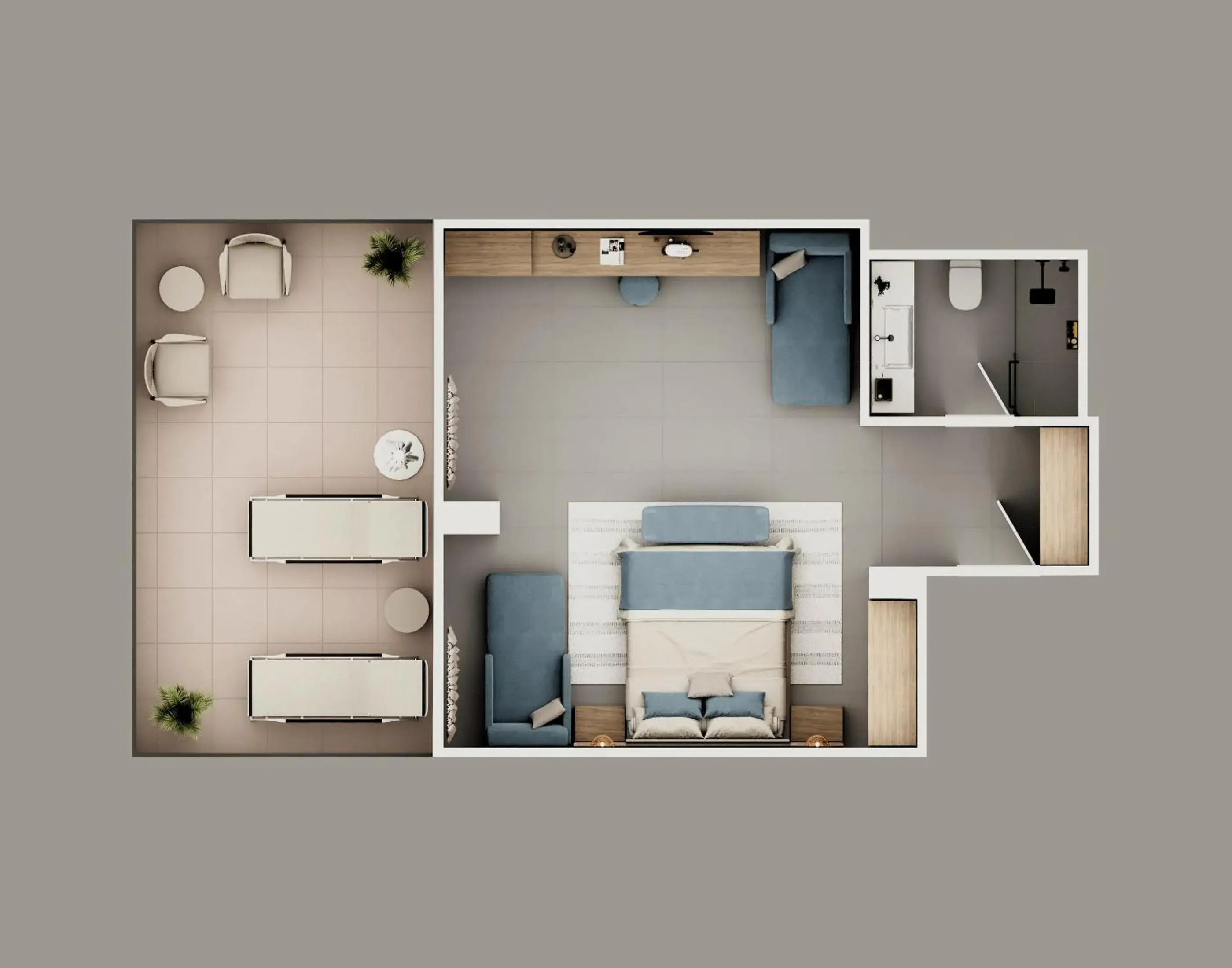 Superior Triple Room in Corendon Hydros Club Kemer Superior Triple Room in Corendon Hydros Club Kemer