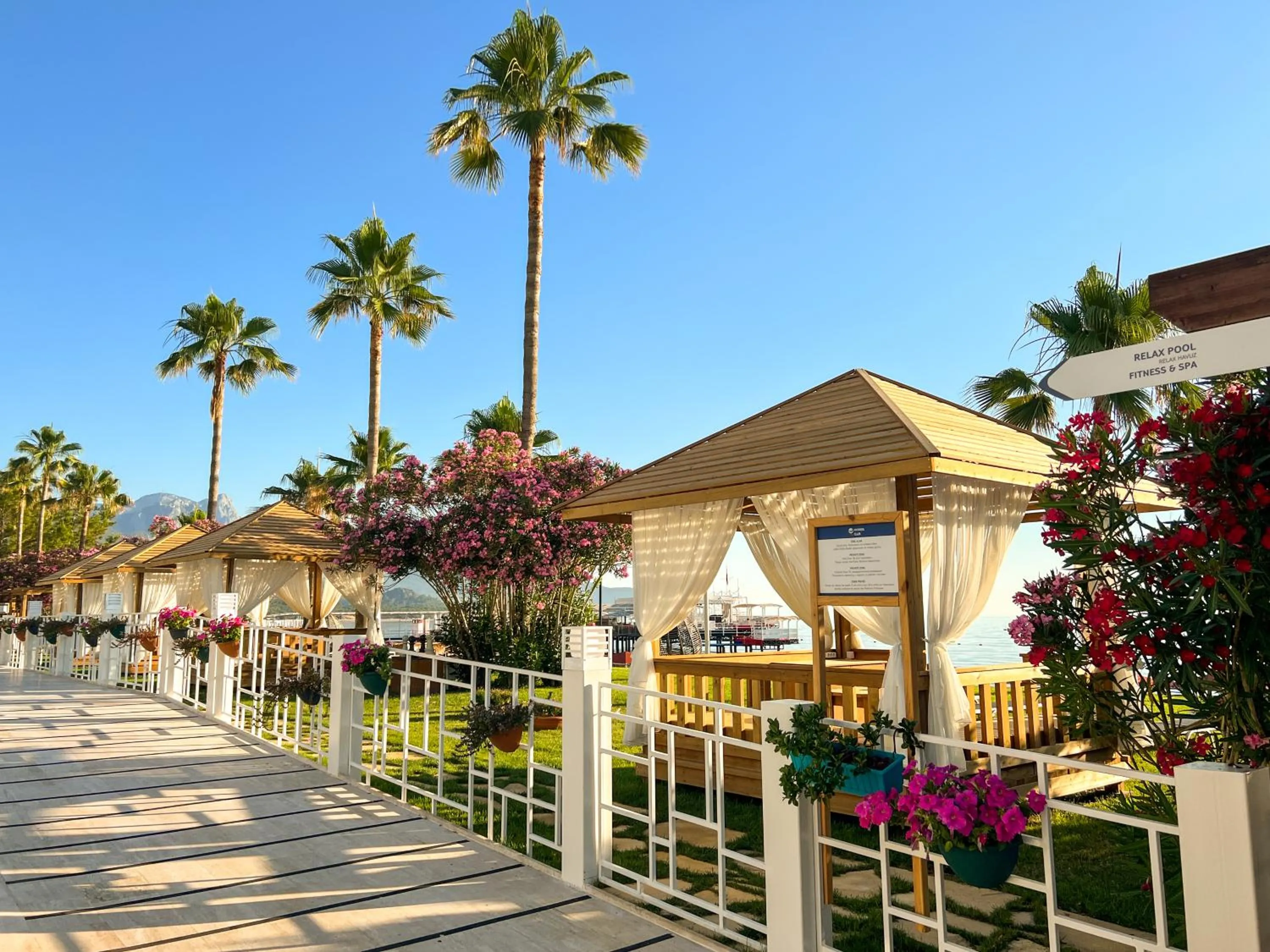 Beach in Corendon Hydros Club Kemer