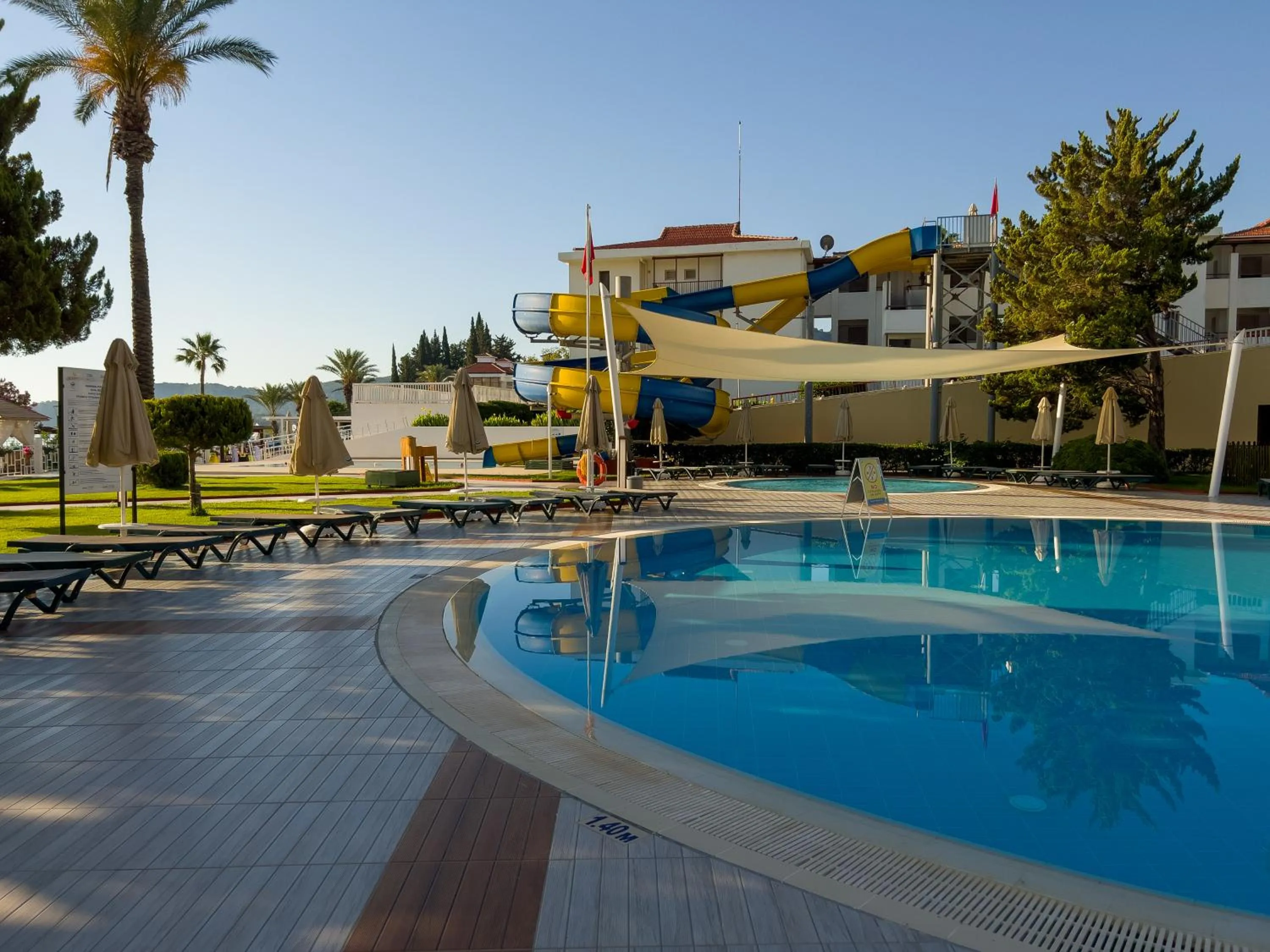 Pool view in Corendon Hydros Club Kemer