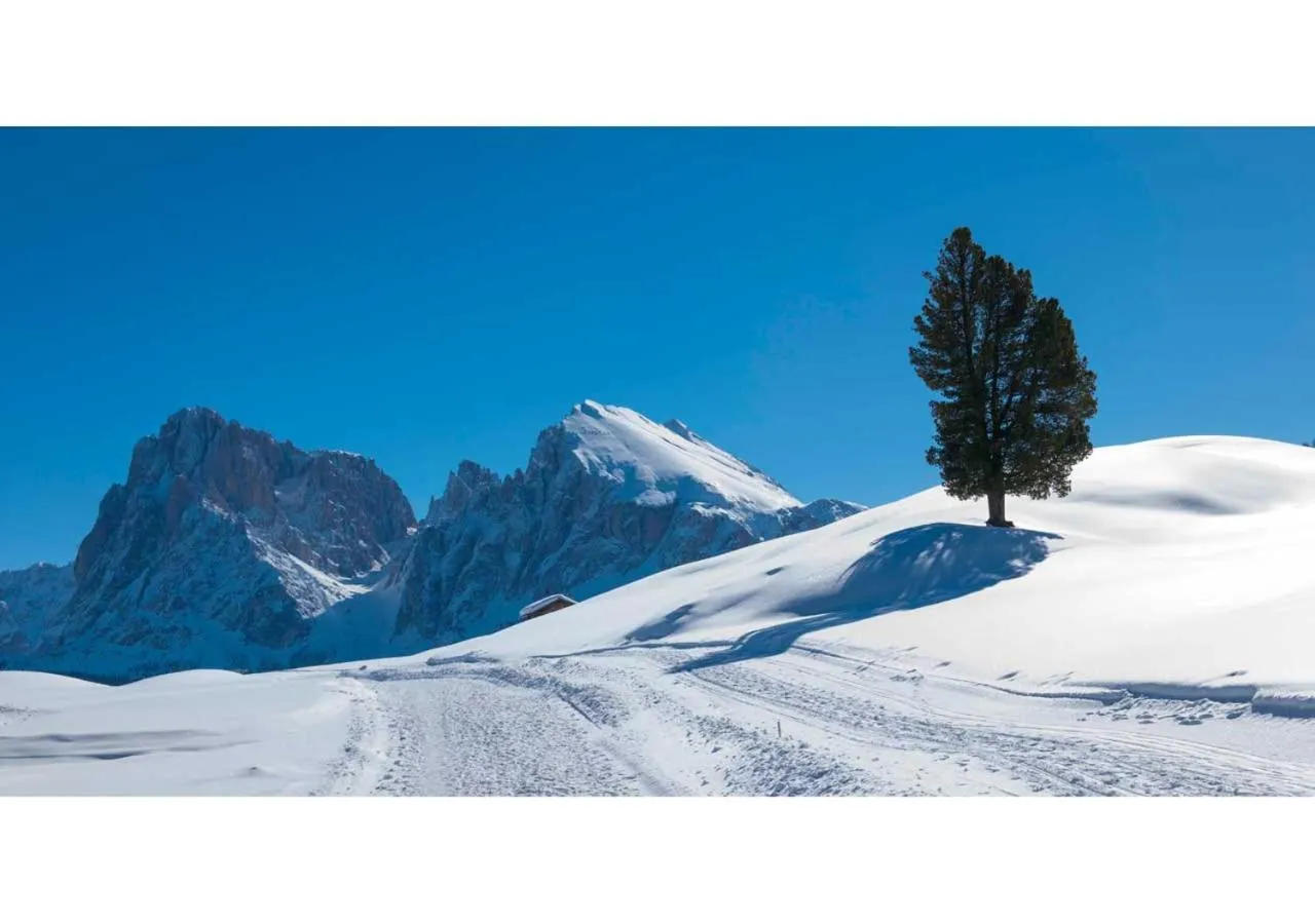 Winter in Seiser Alm Plaza