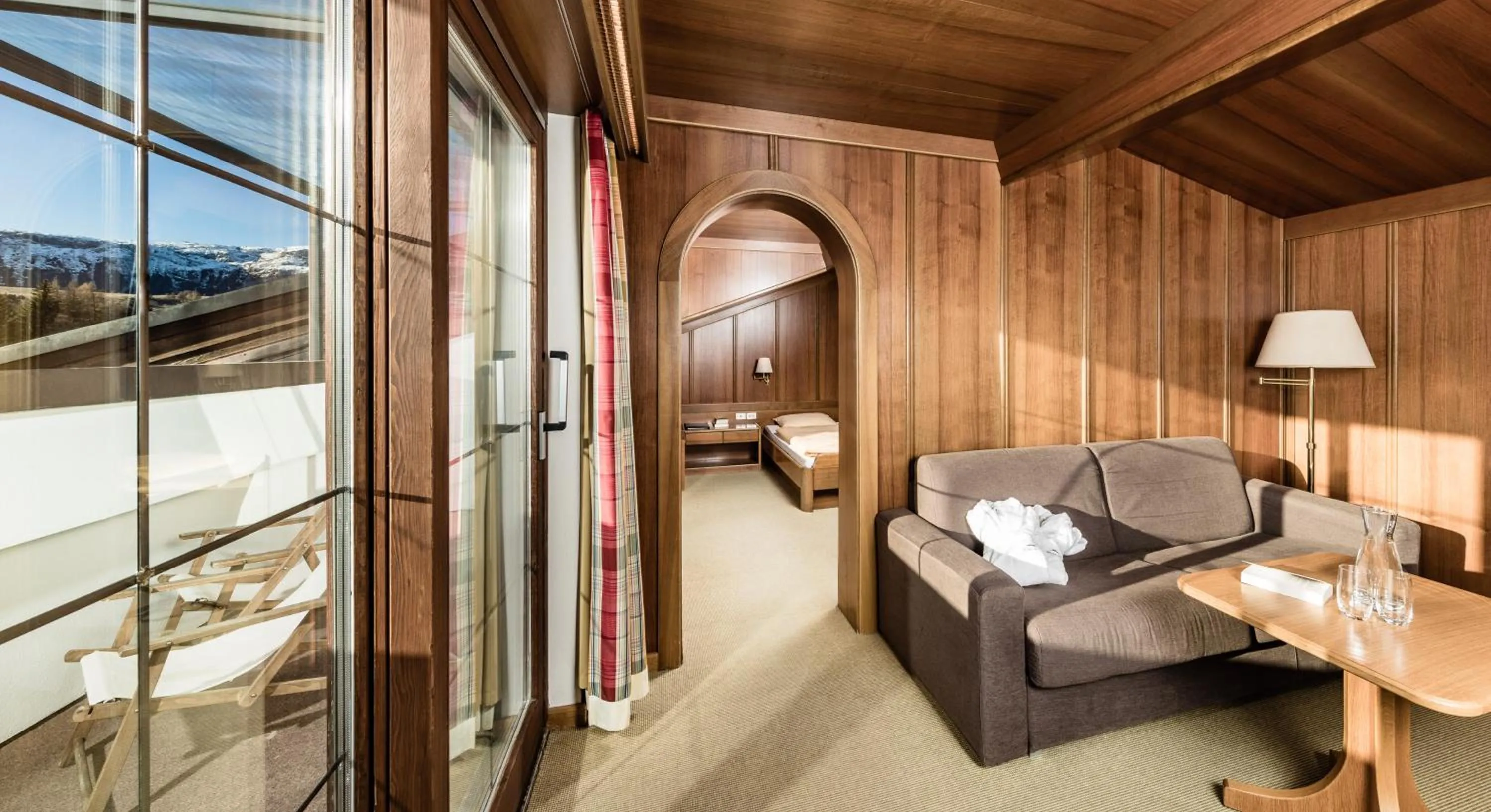 Decorative detail in Seiser Alm Plaza