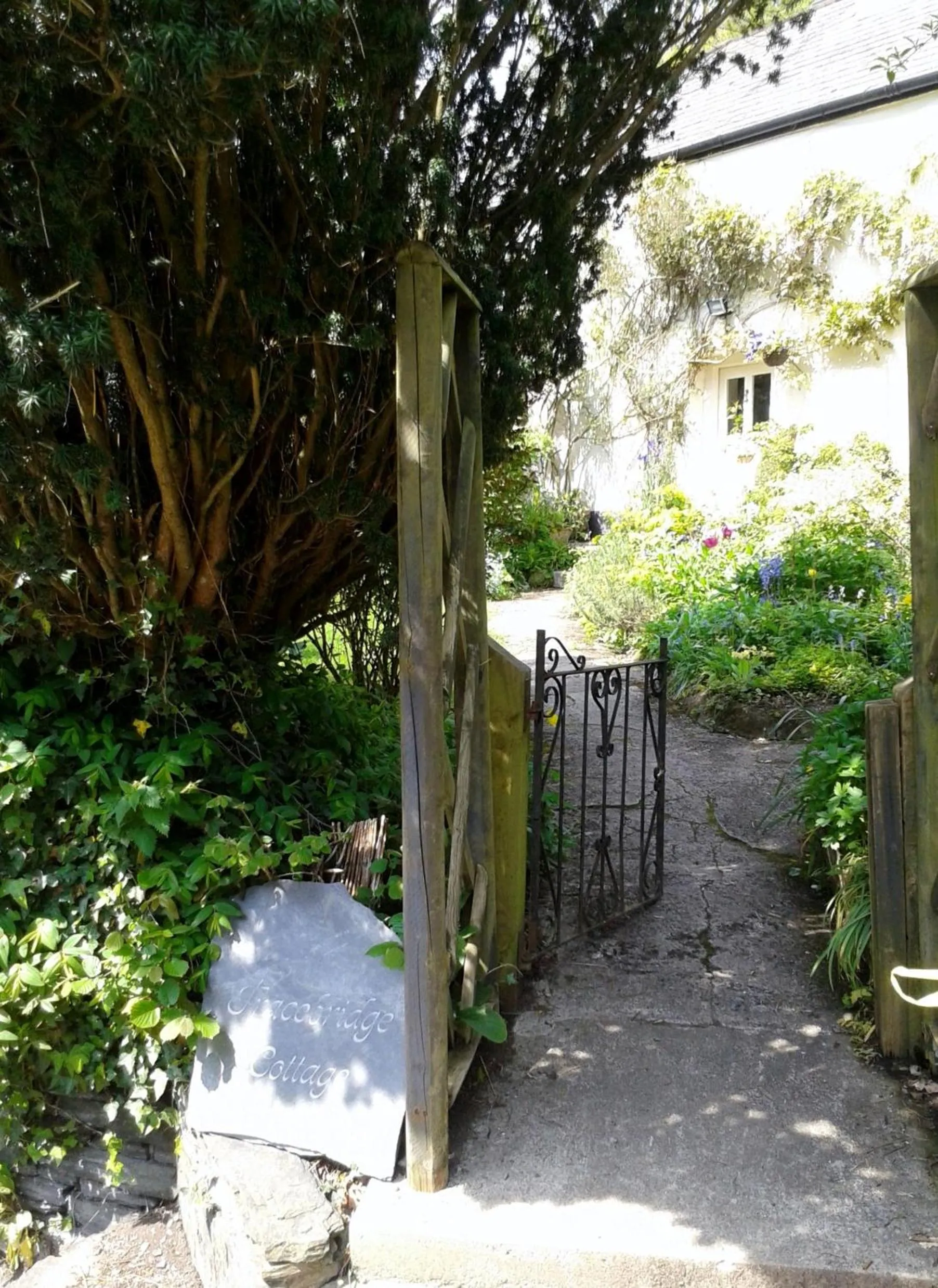 Garden in Tracebridge Cottage B&B