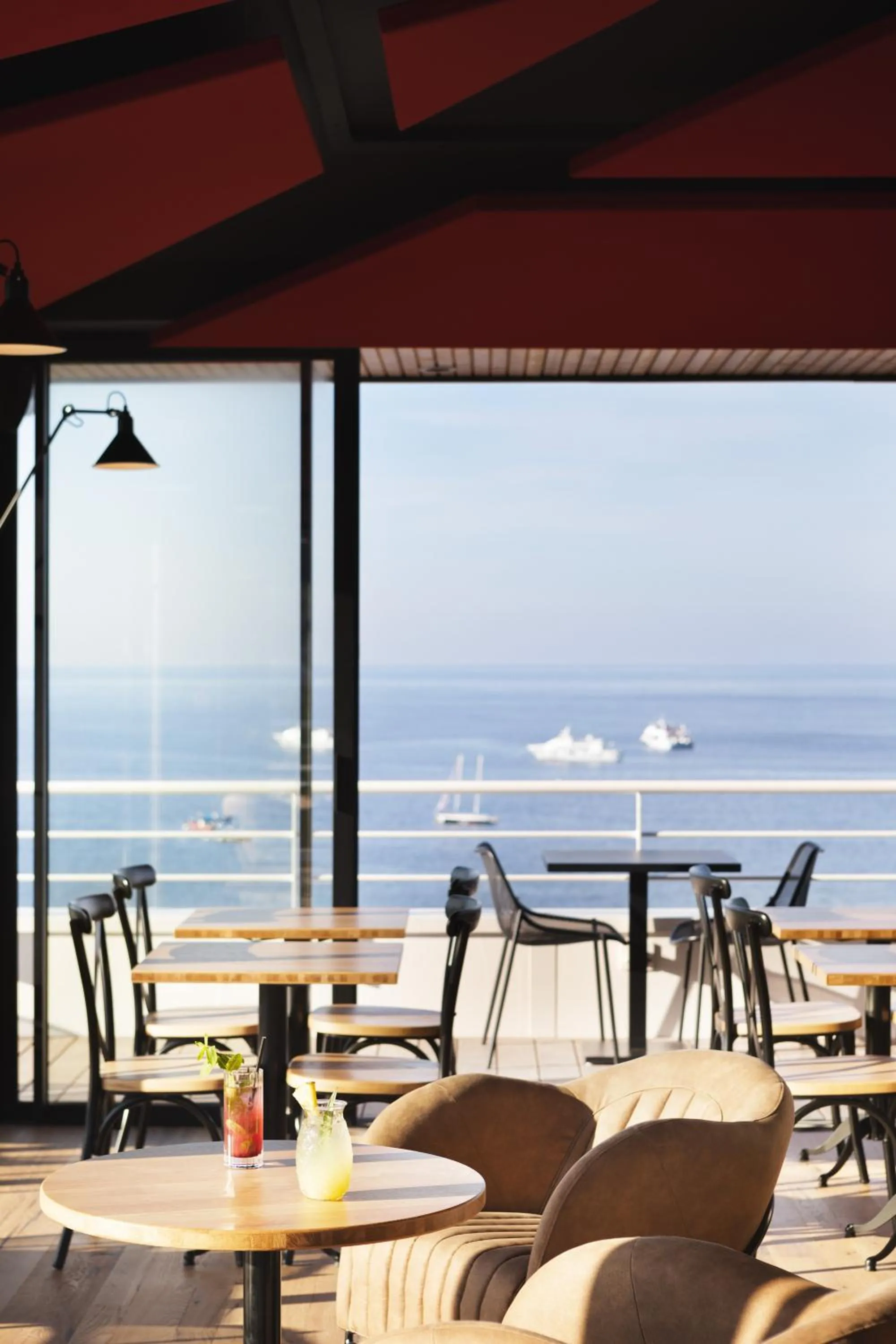 Balcony/Terrace in Grand Hôtel Perros-Guirec