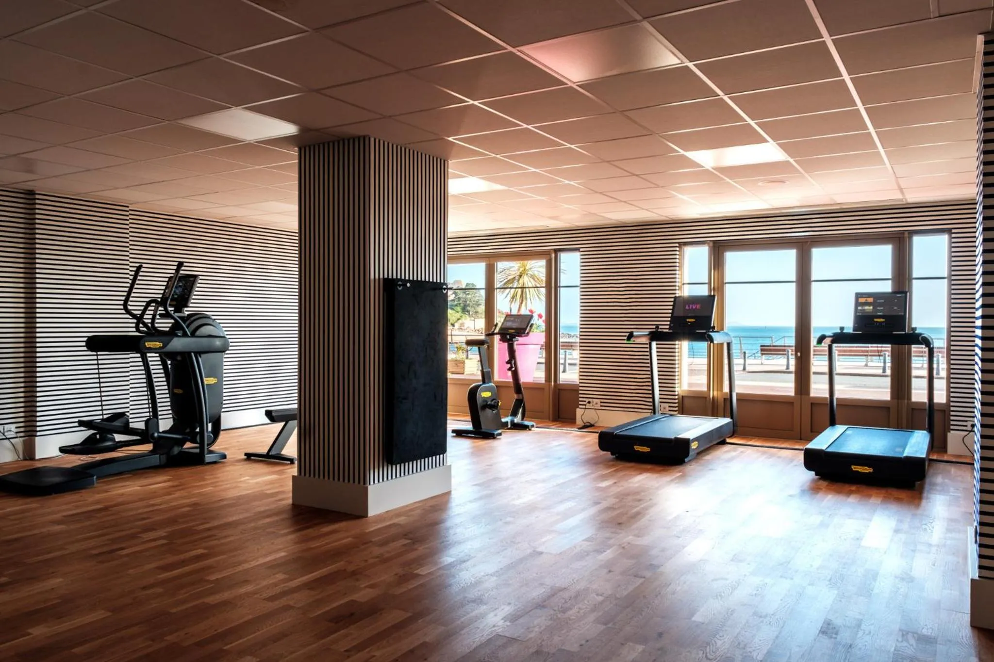 Fitness centre/facilities in Grand Hôtel Perros-Guirec