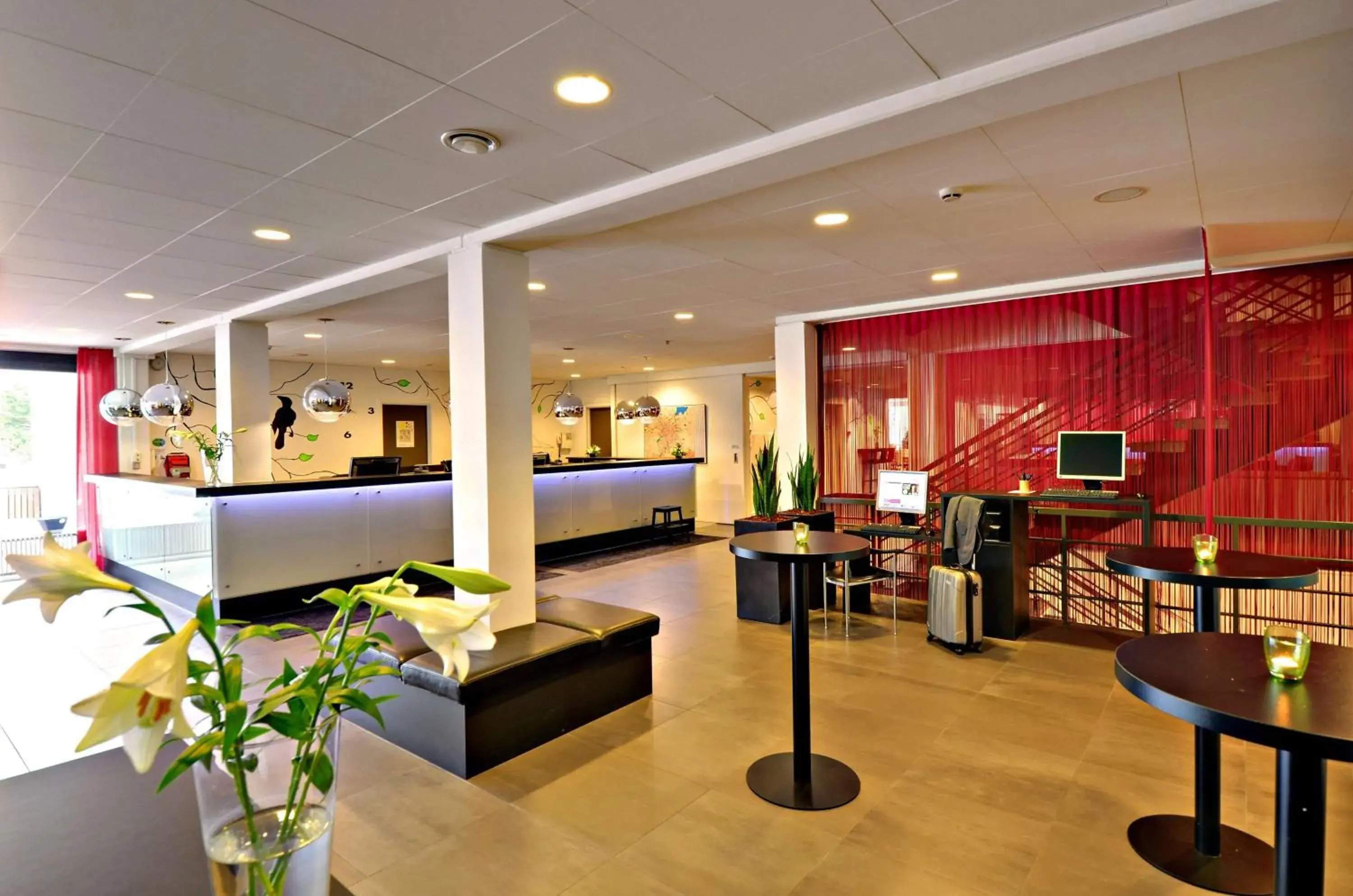 Lobby or reception in Scandic Odense Lobby or reception in Scandic Odense