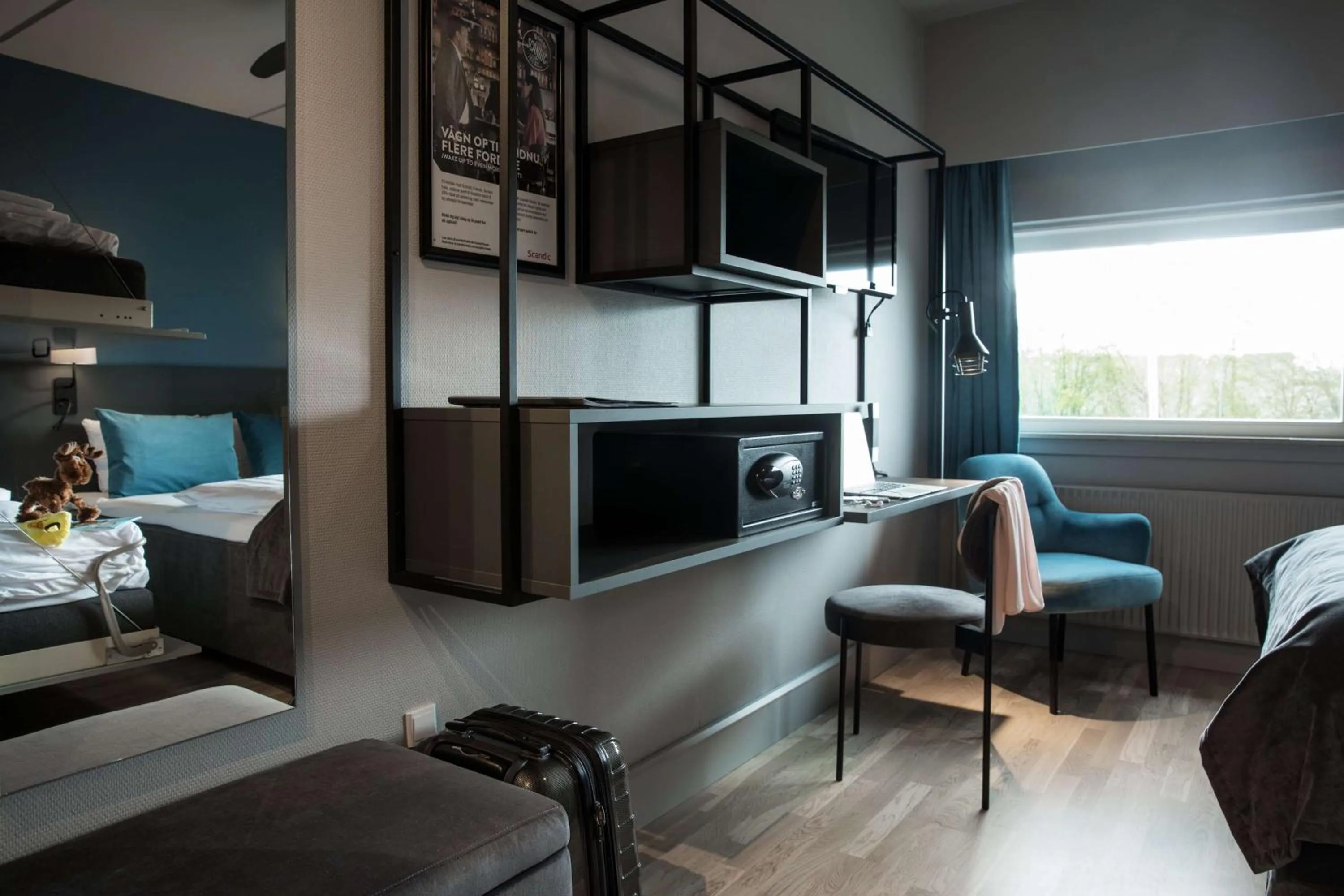 Photo of the whole room, Bed in Scandic Odense