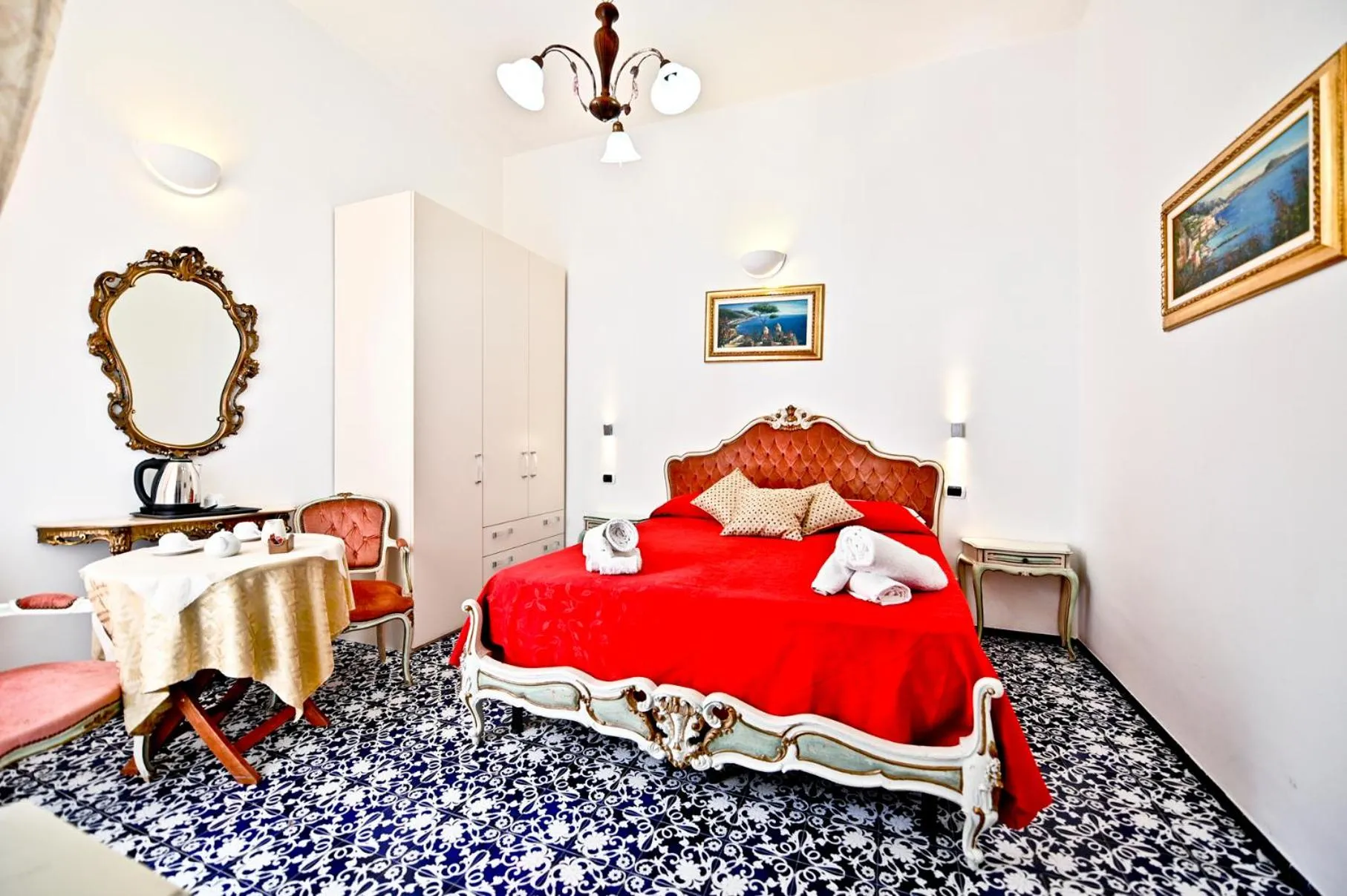 Bed in Residenza Sole Amalfi