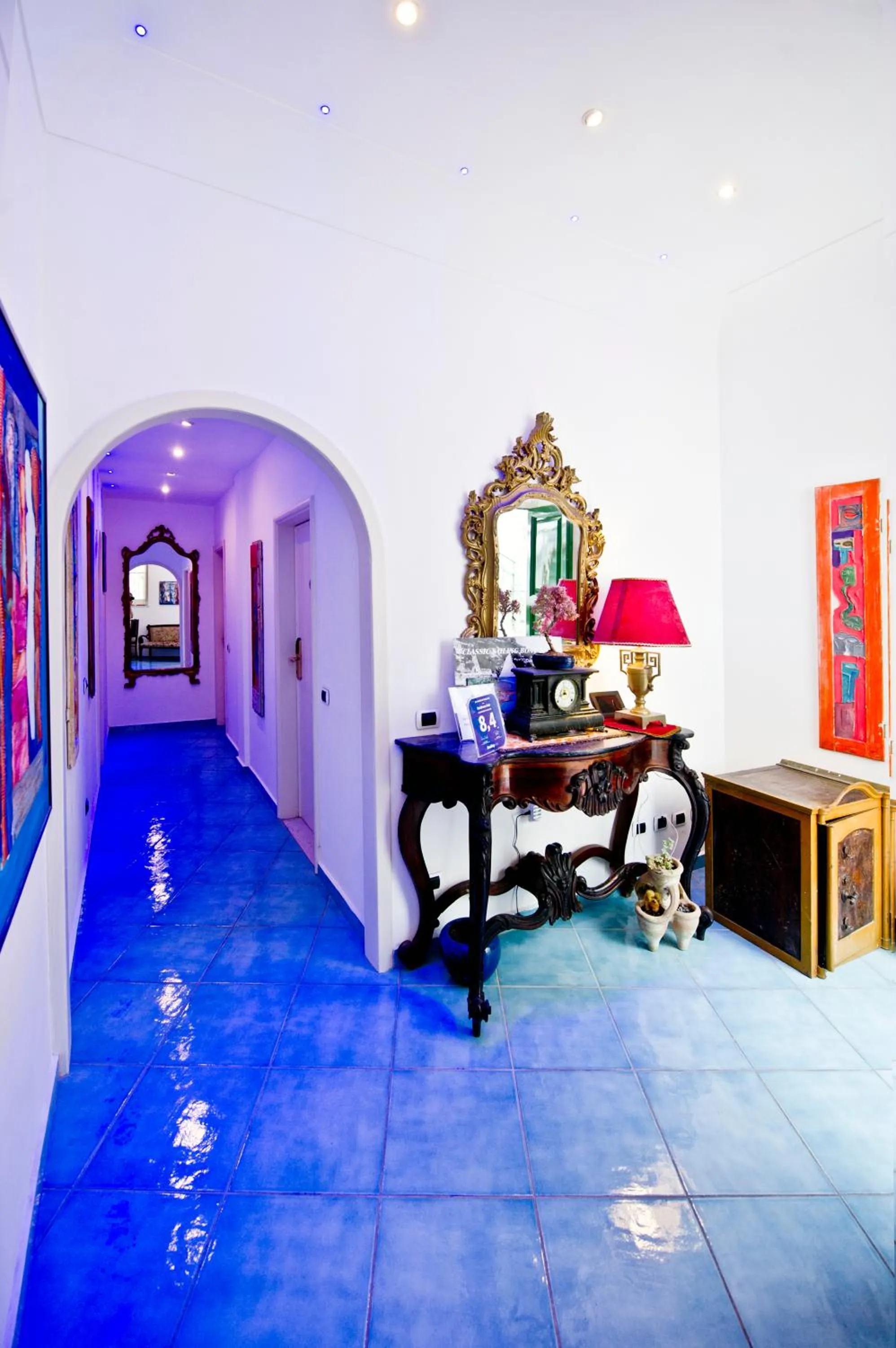 Decorative detail in Residenza Sole Amalfi