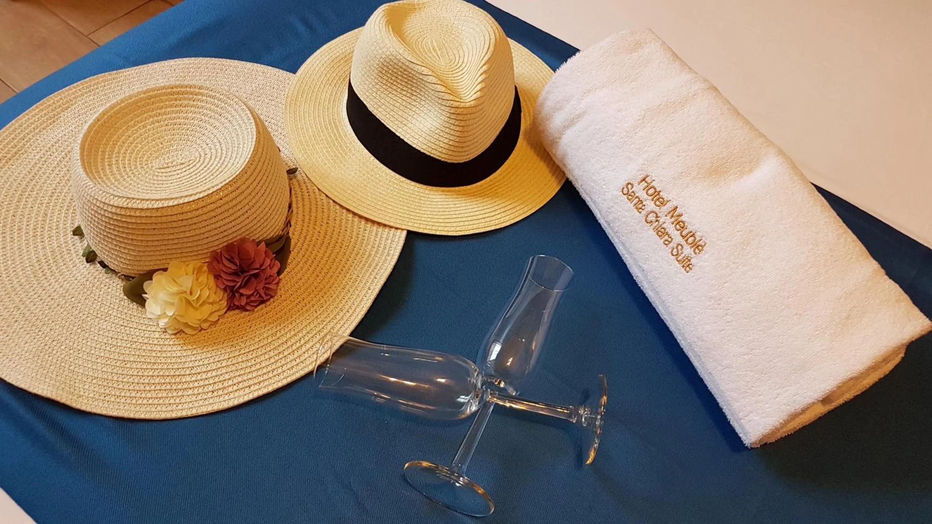 Decorative detail in Hotel Meublè Santa Chiara Suite