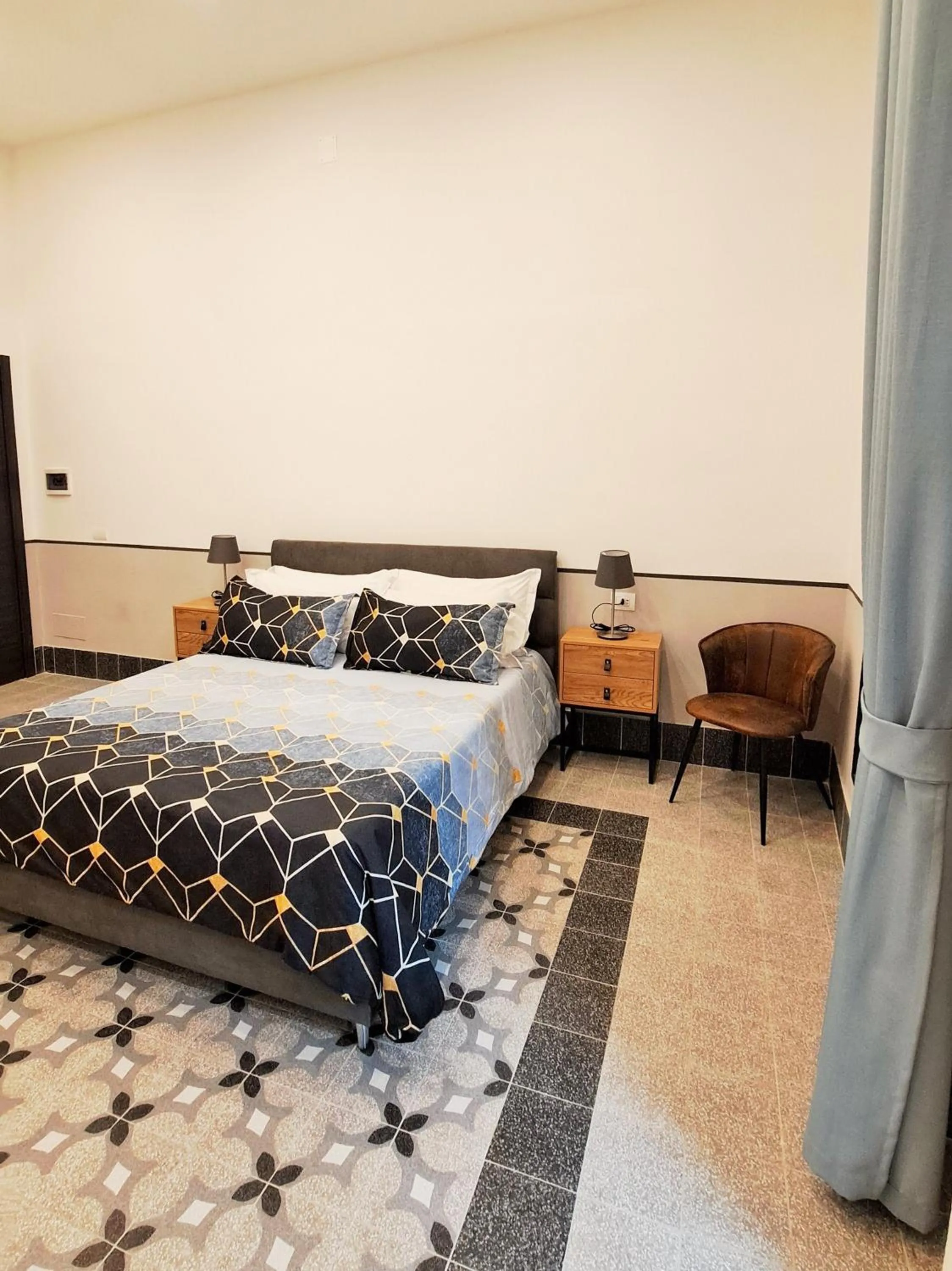 Bedroom, Bed in Hotel Meublè Santa Chiara Suite