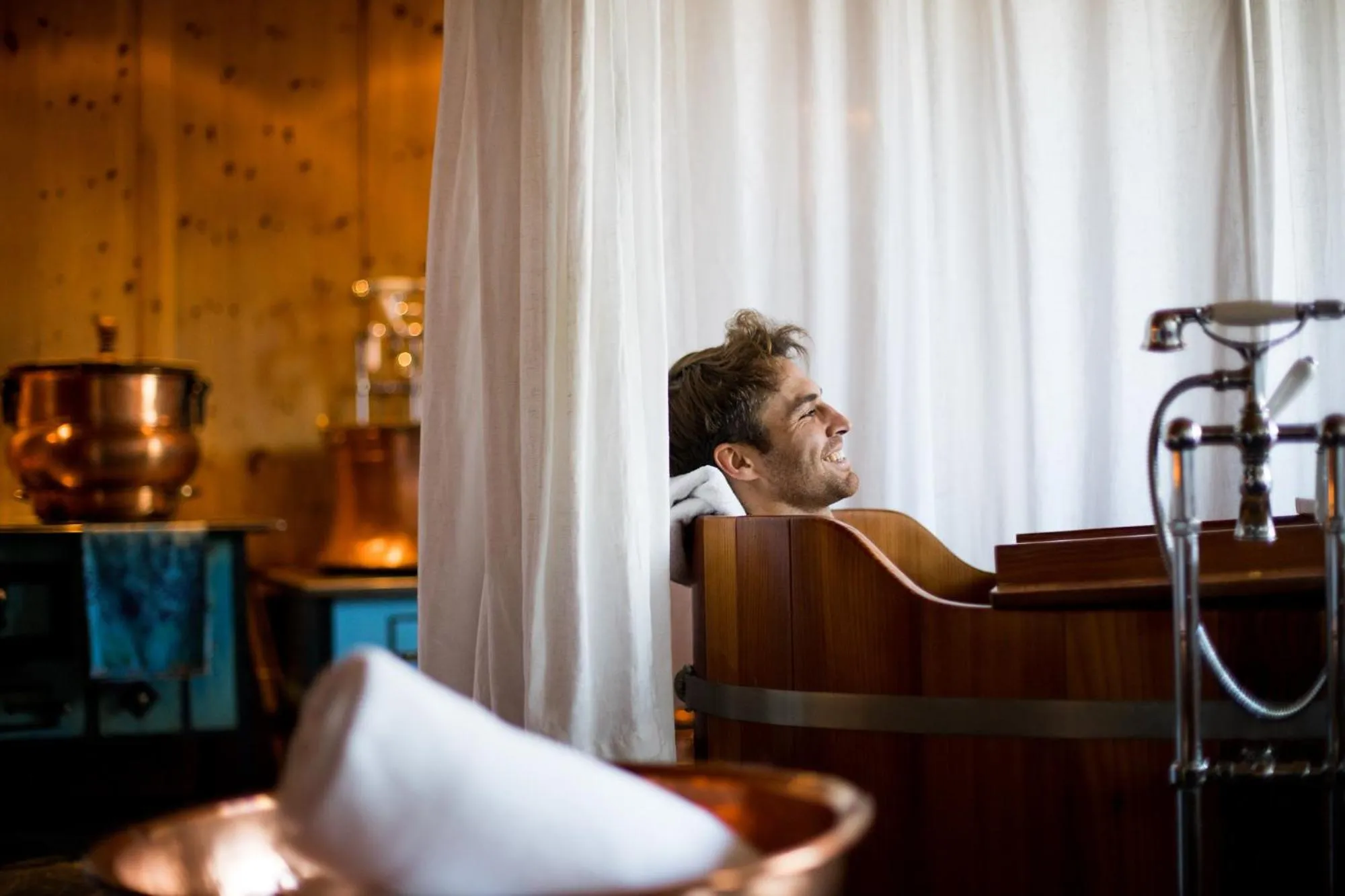 Spa and wellness centre/facilities in Romantik Hotel Turm