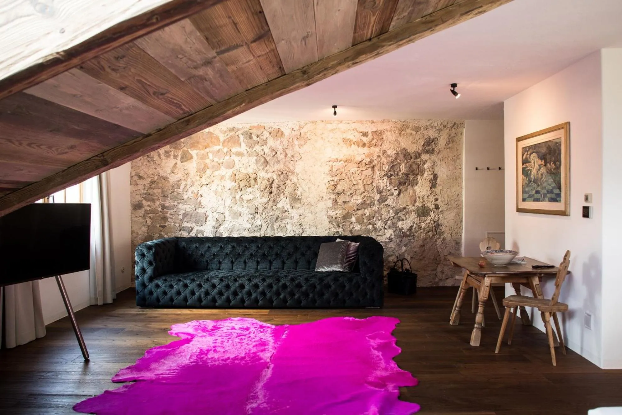 Decorative detail in Romantik Hotel Turm