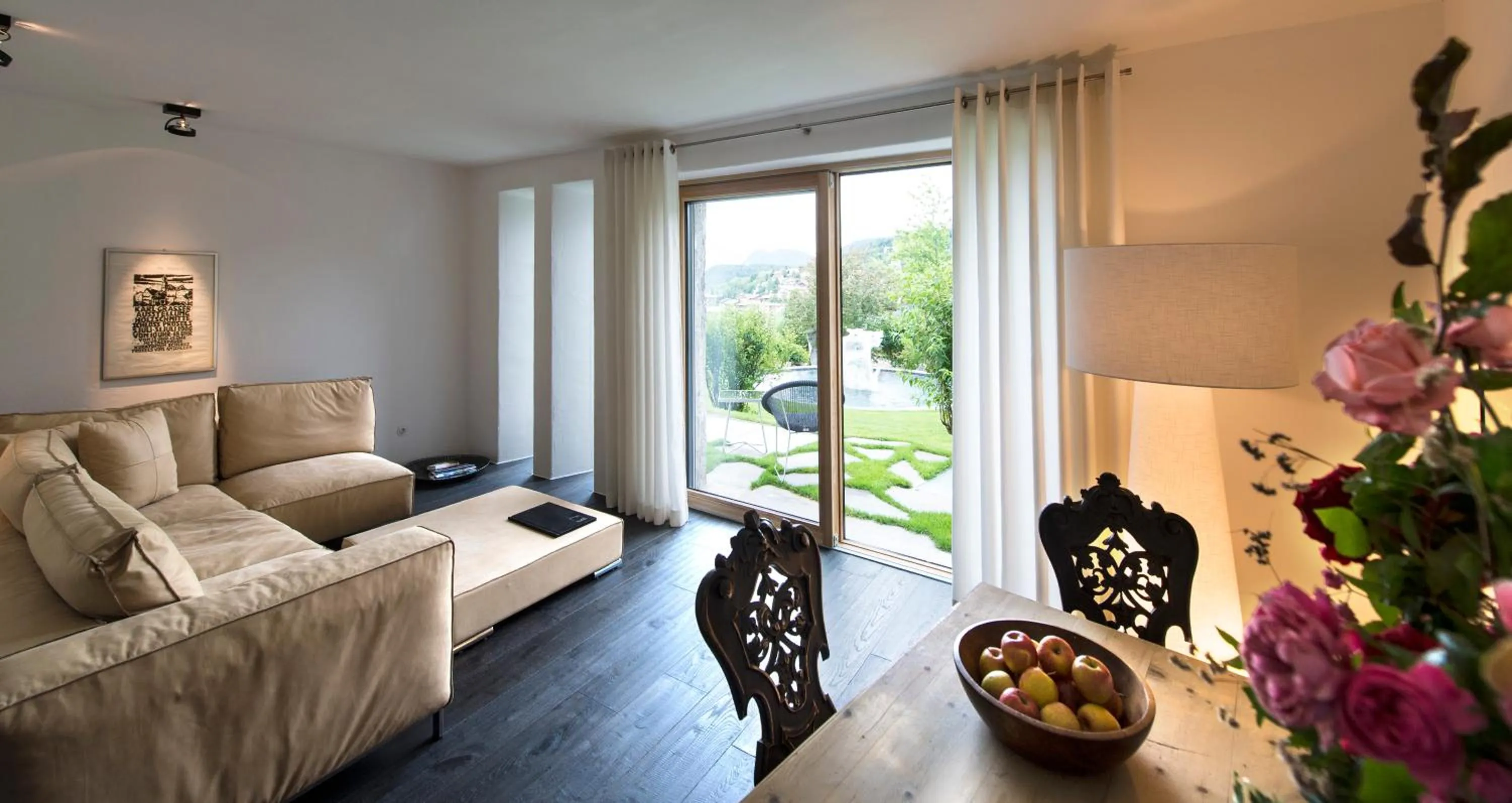 Living room in Romantik Hotel Turm