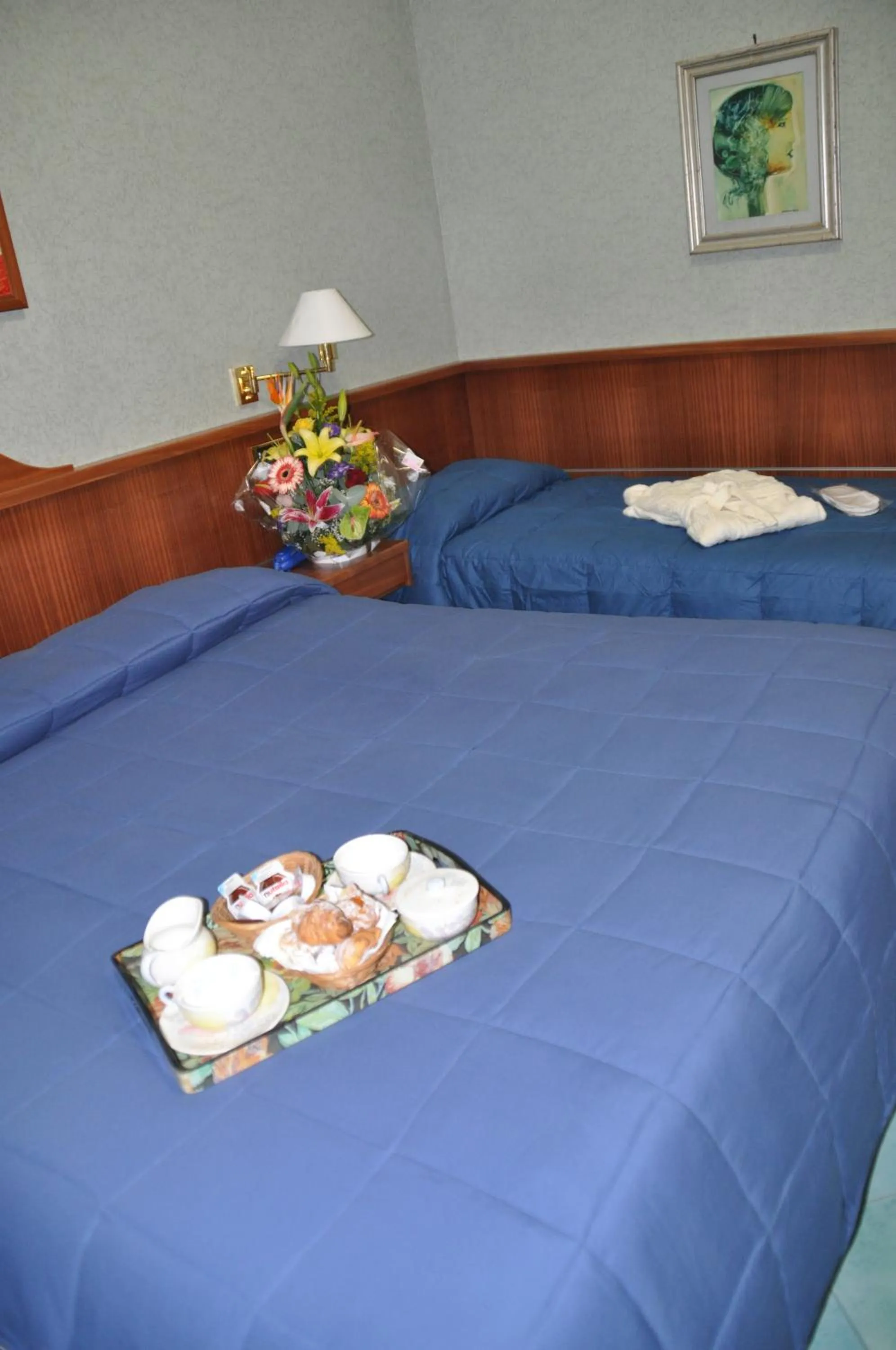 Bed in Albergo Fiorenza