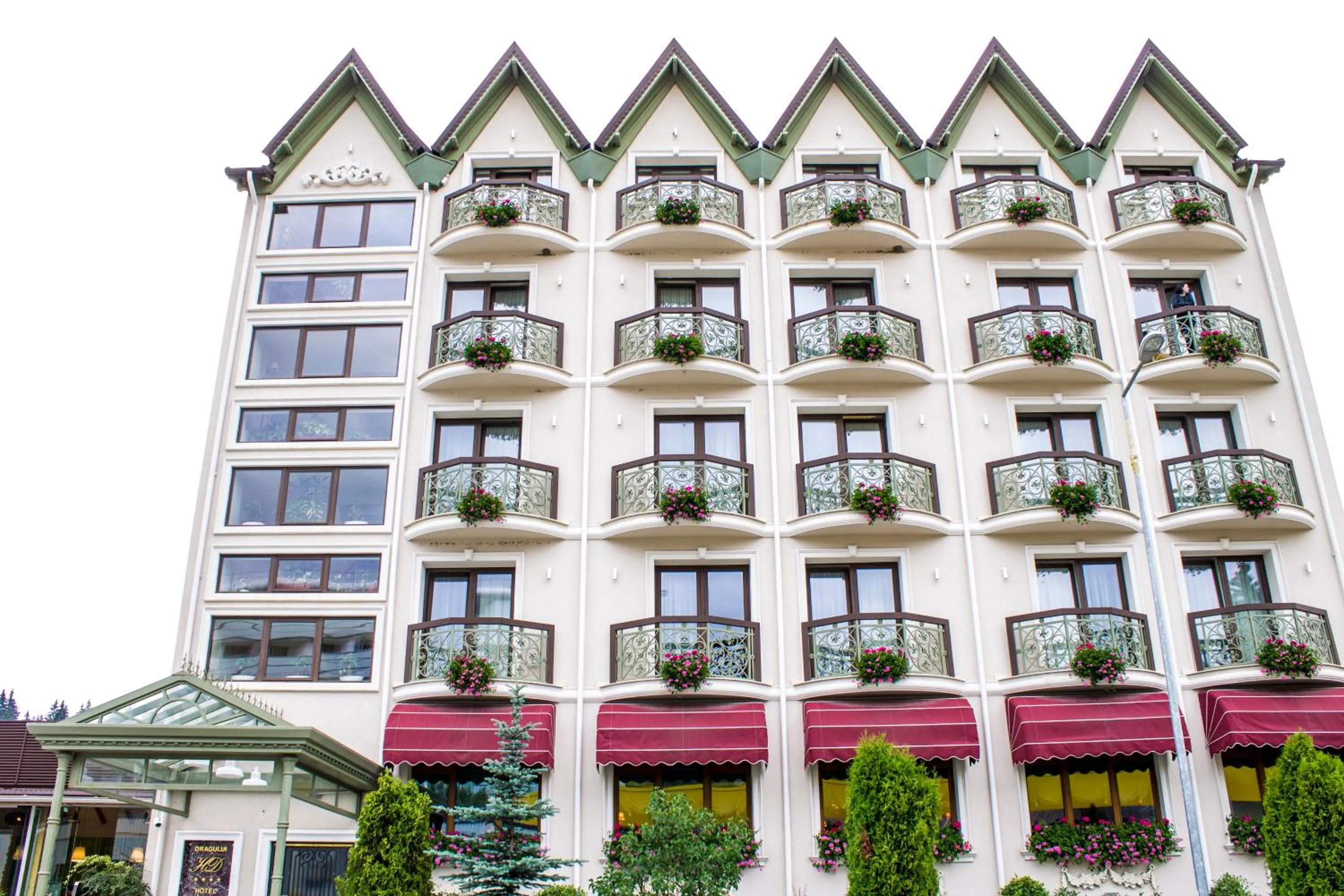 Facade/entrance in Hotel Dragului