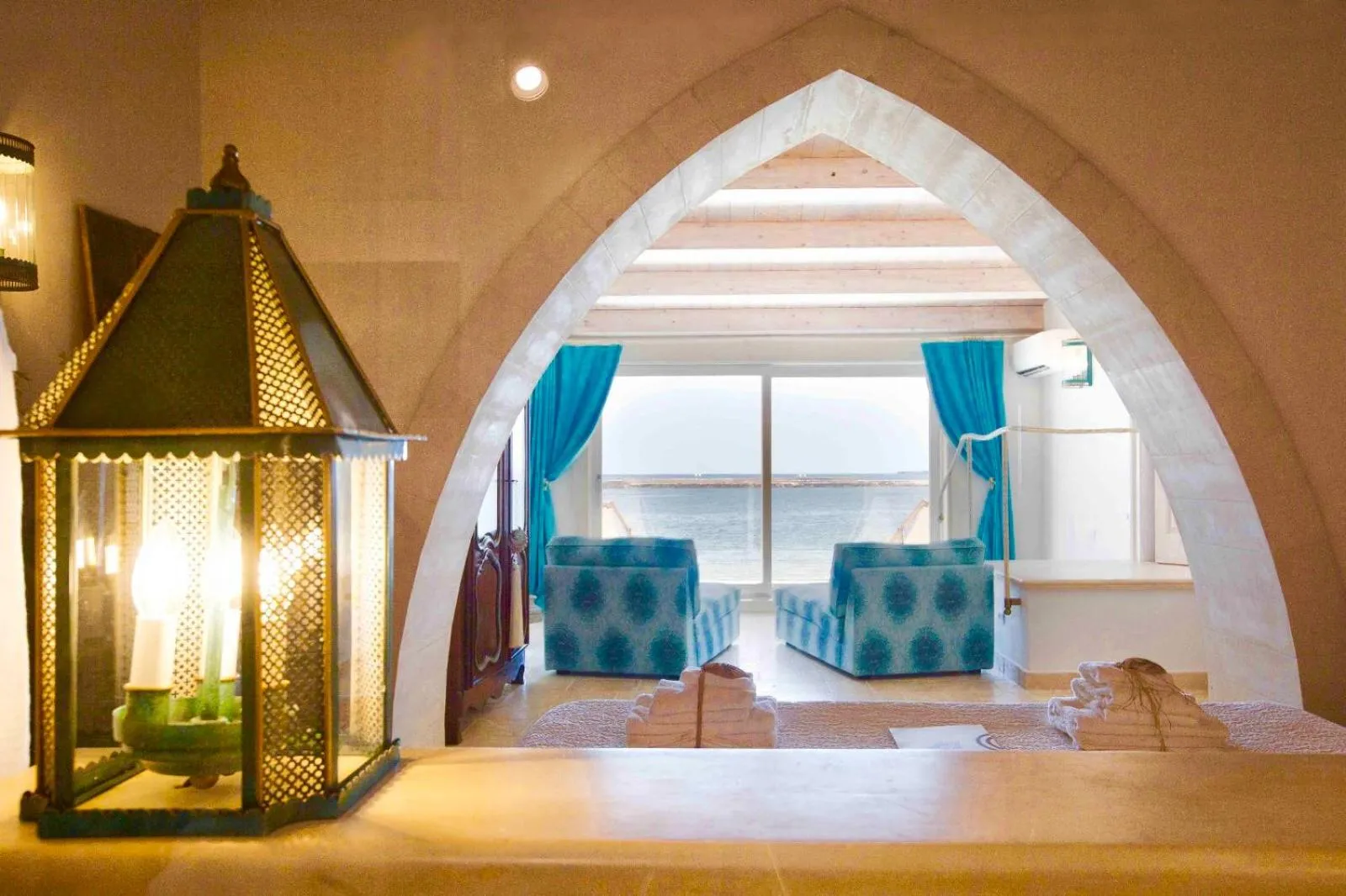 Sea view, Bed in Musciara Siracusa Resort