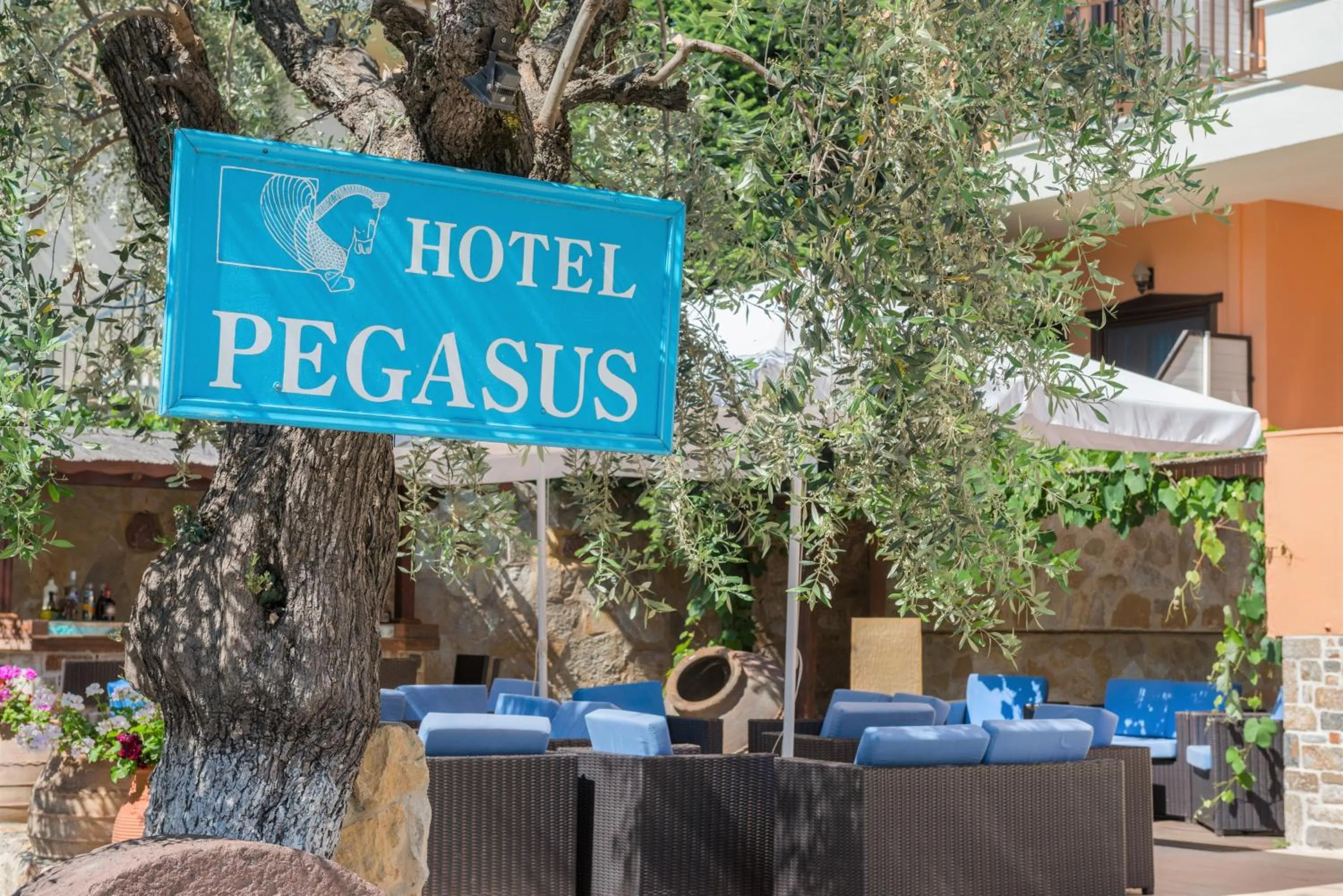 Property logo or sign in Hotel Pegasus-Adult Friendly