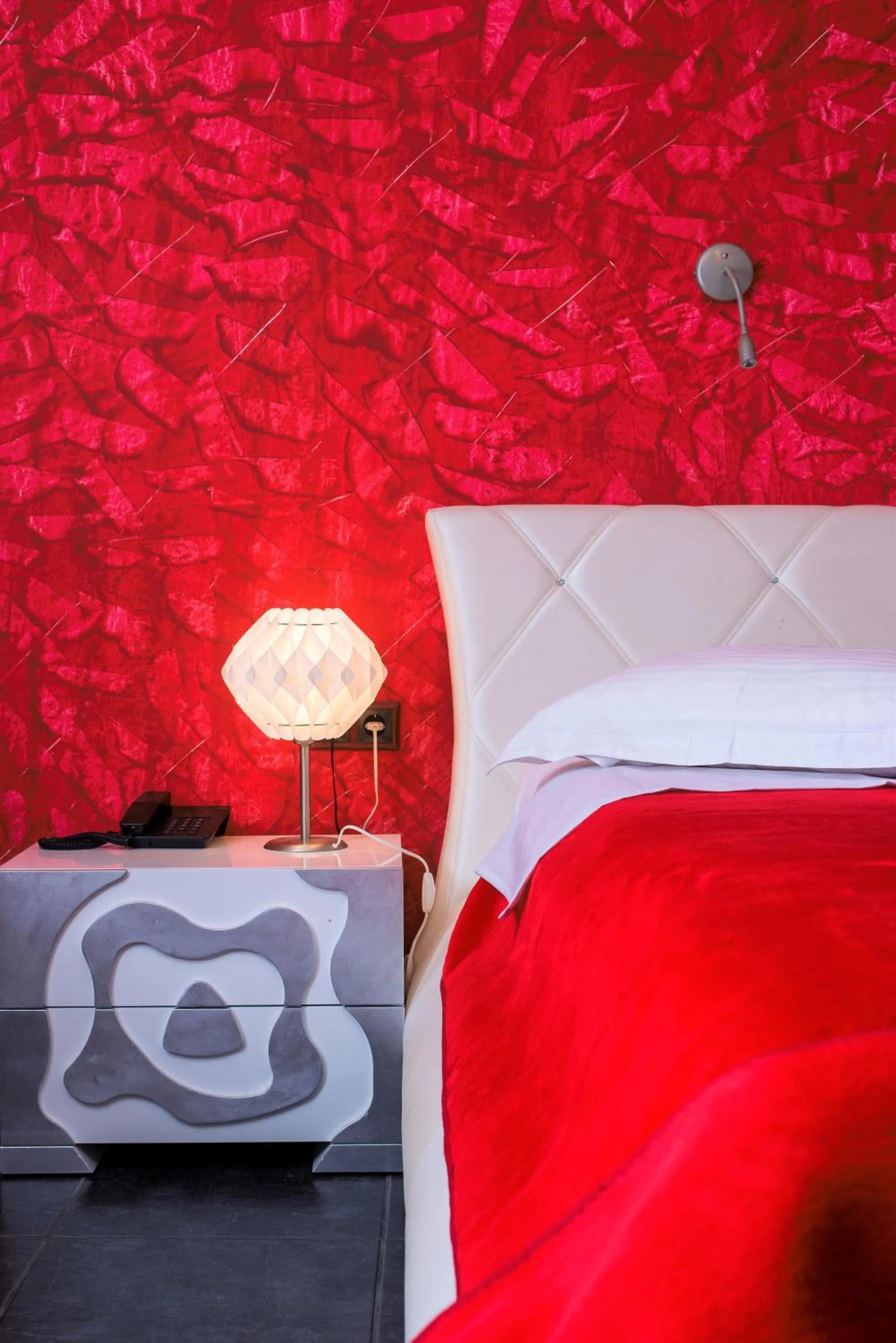 Decorative detail, Bed in Hotel Pegasus-Adult Friendly